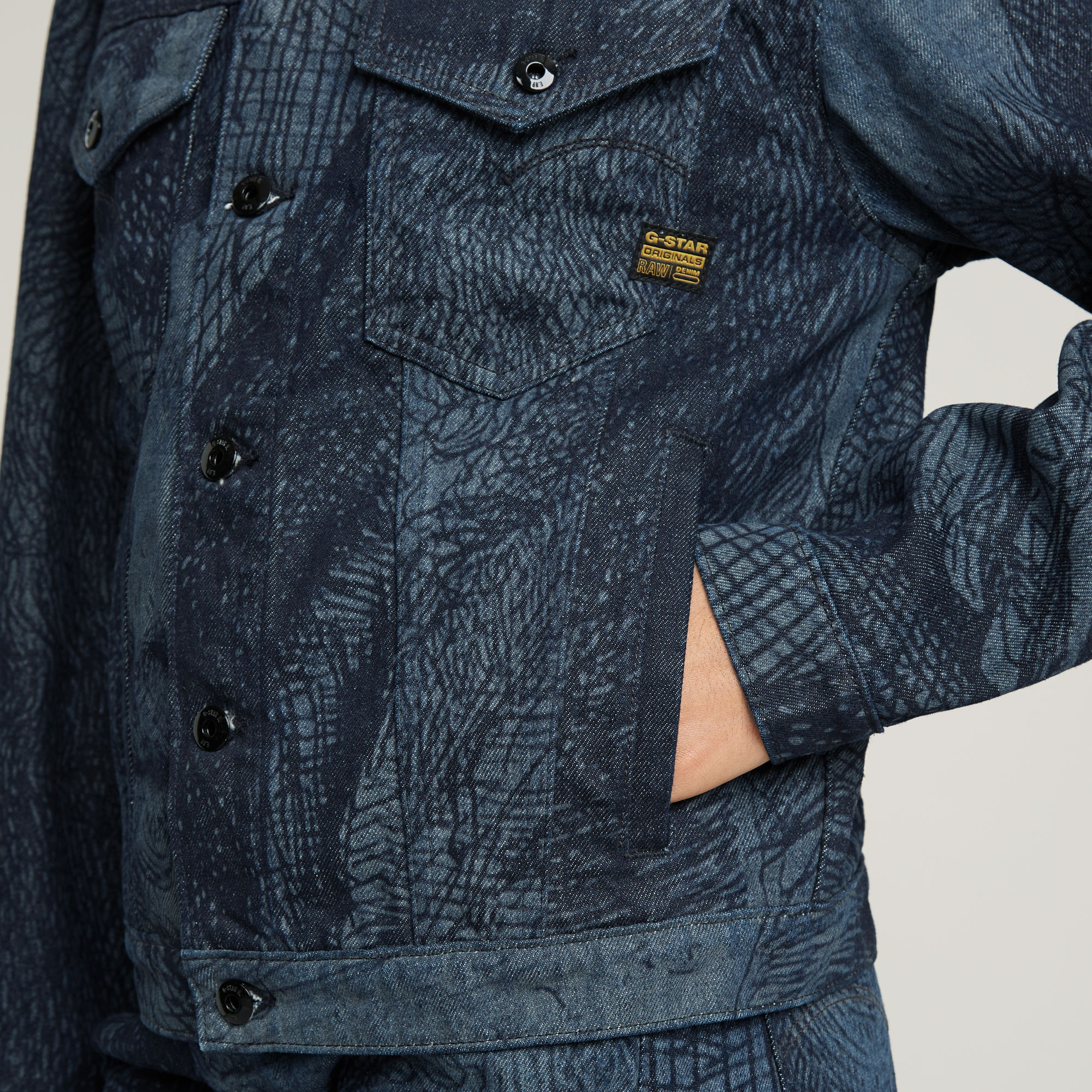 G-Star RAW Rembrandt Relaxed Denim Jack Meerkleurig Dames