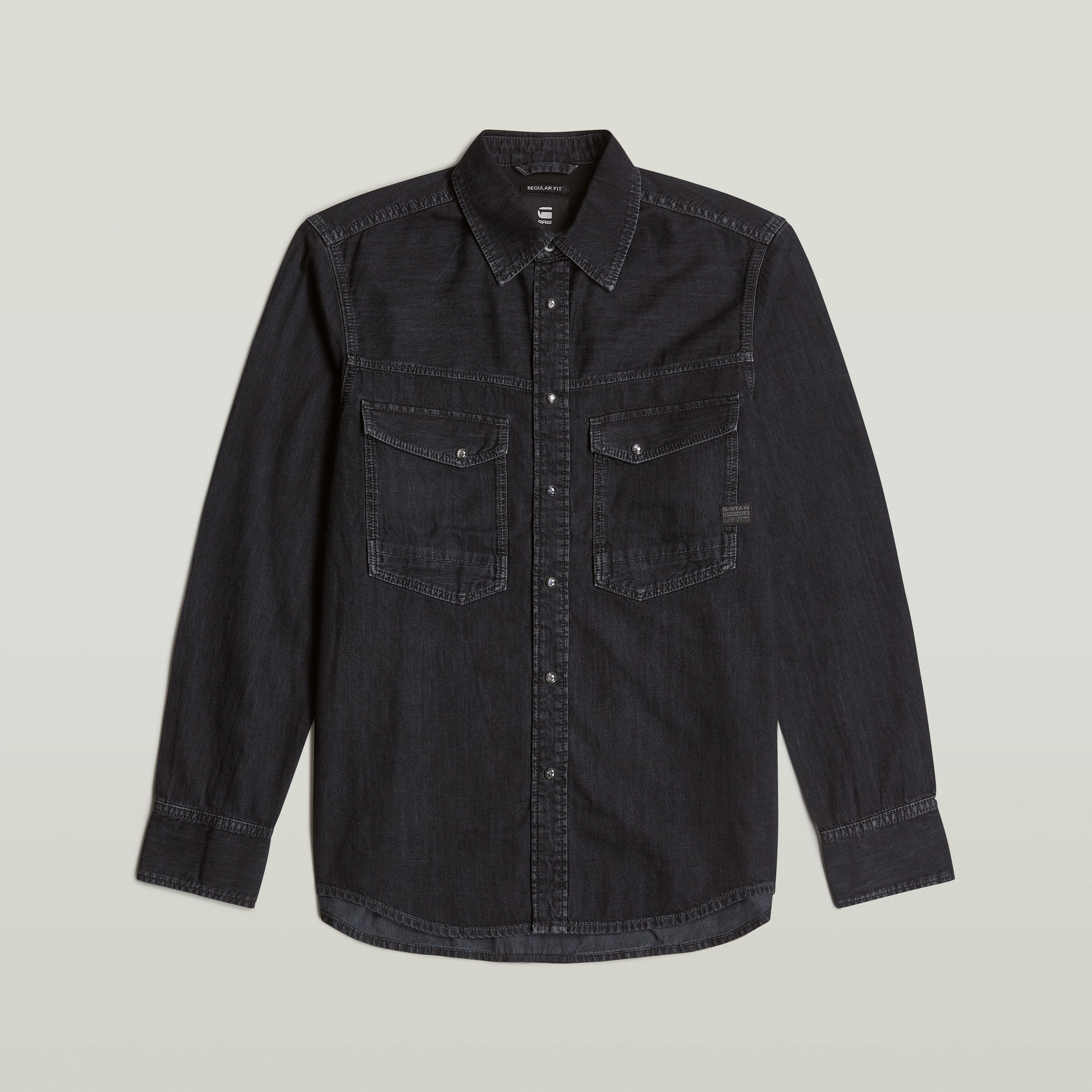 G-Star RAW Dakota Slim Shirt Zwart Heren