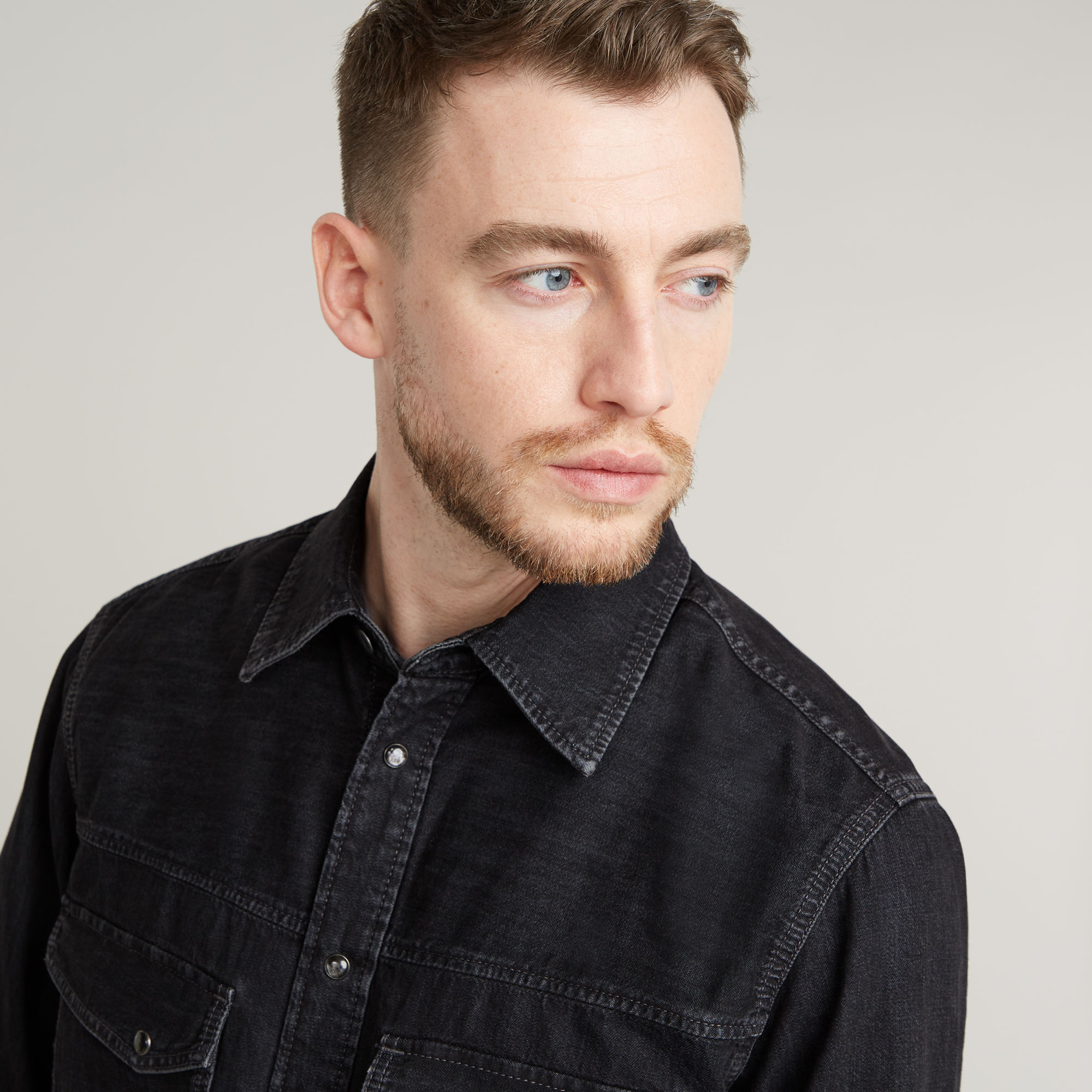 G-Star RAW Dakota Slim Shirt Zwart Heren
