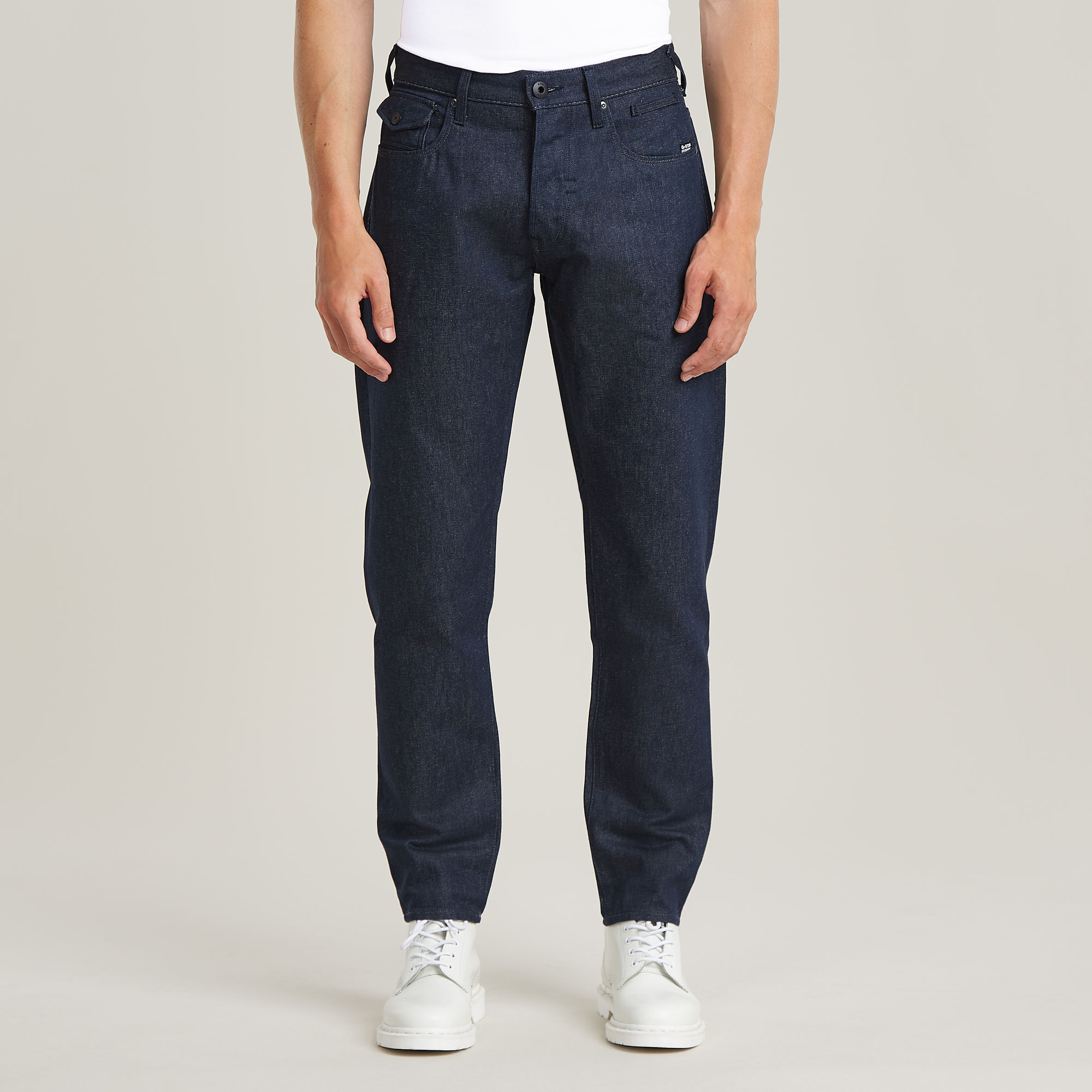 

Morry FWD 3D Regular Tapered Jeans - Dark blue - Men