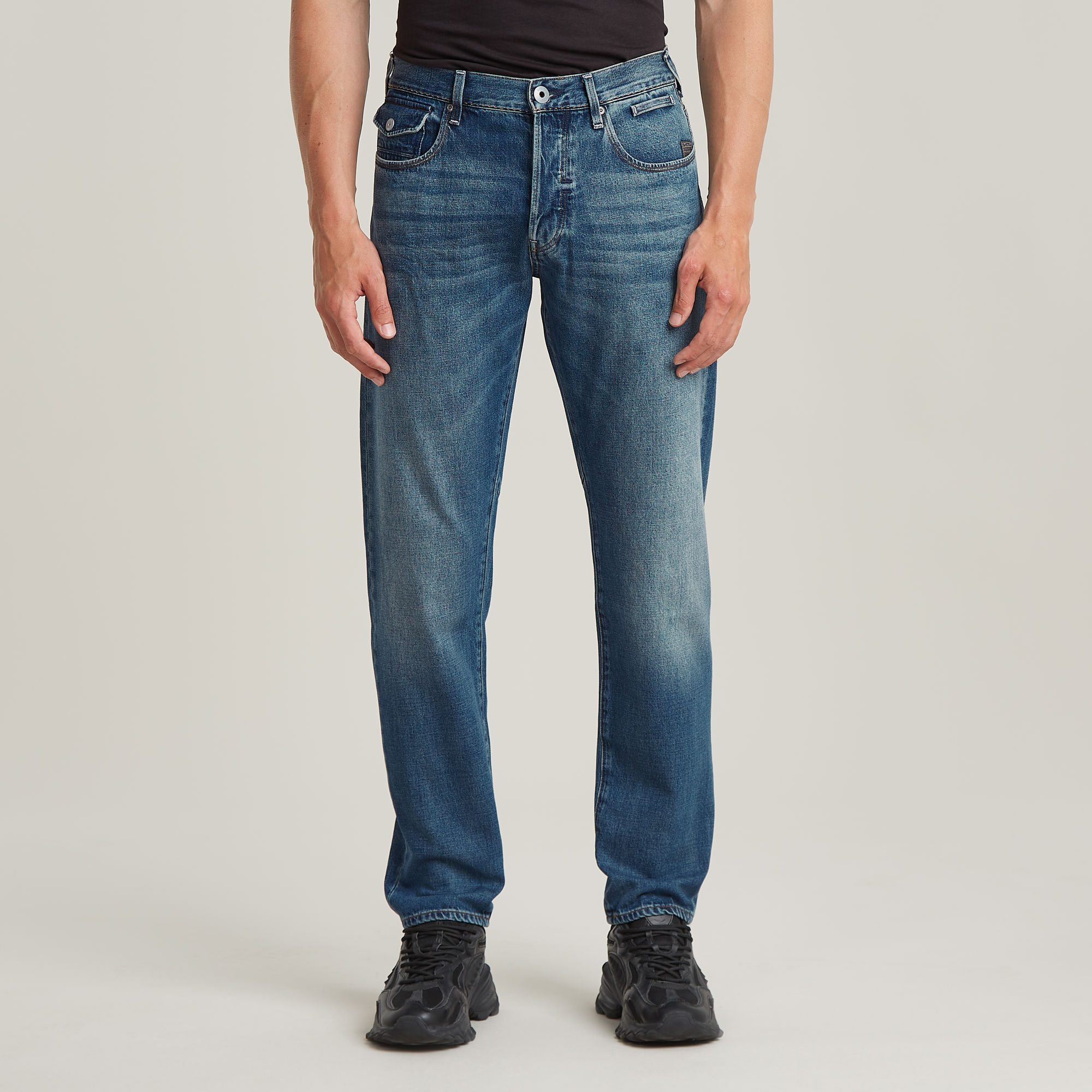 

Morry FWD 3D Regular Tapered Jeans - Medium blue - Men