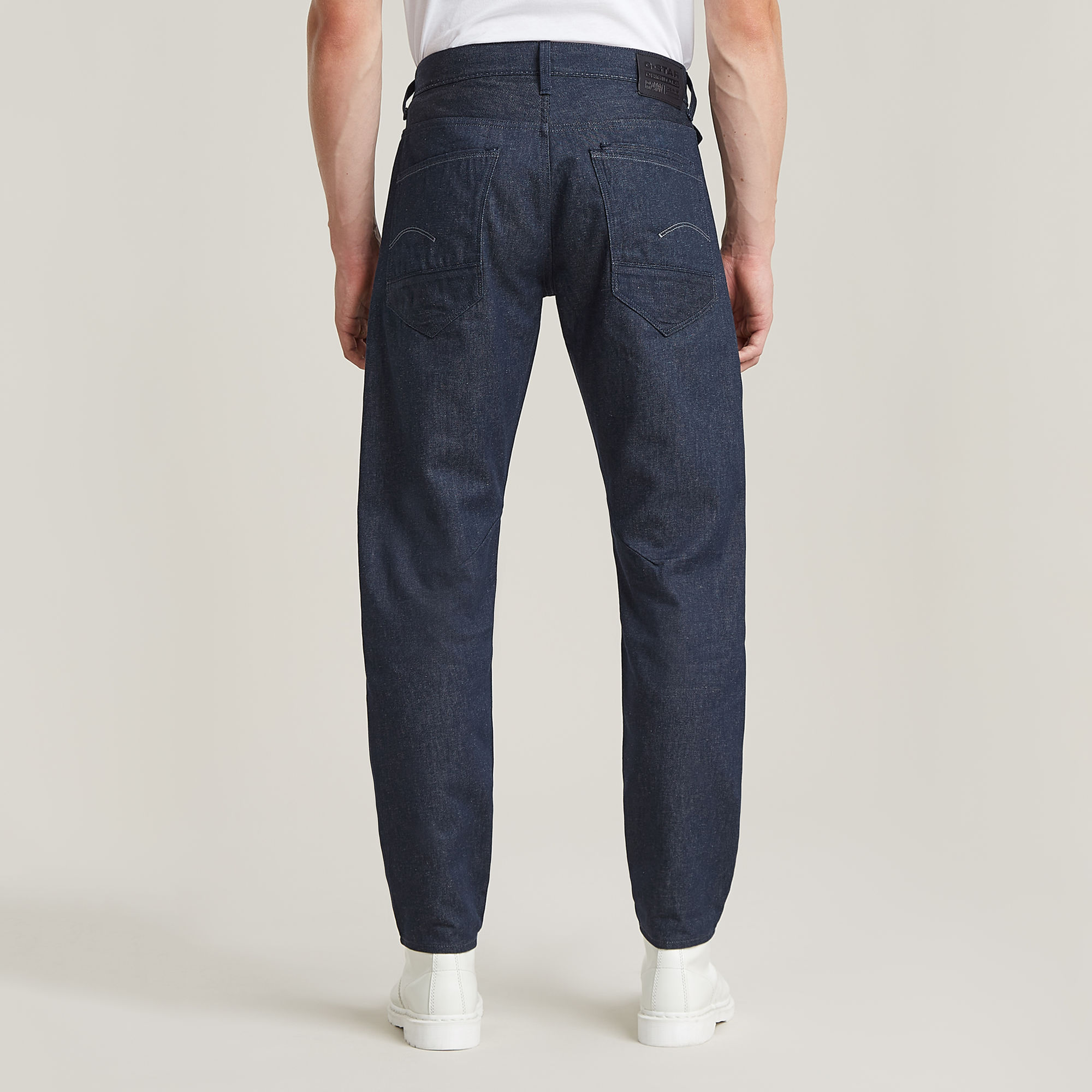 G-Star RAW Morry FWD 3D Regular Tapered Jeans Donkerblauw Heren