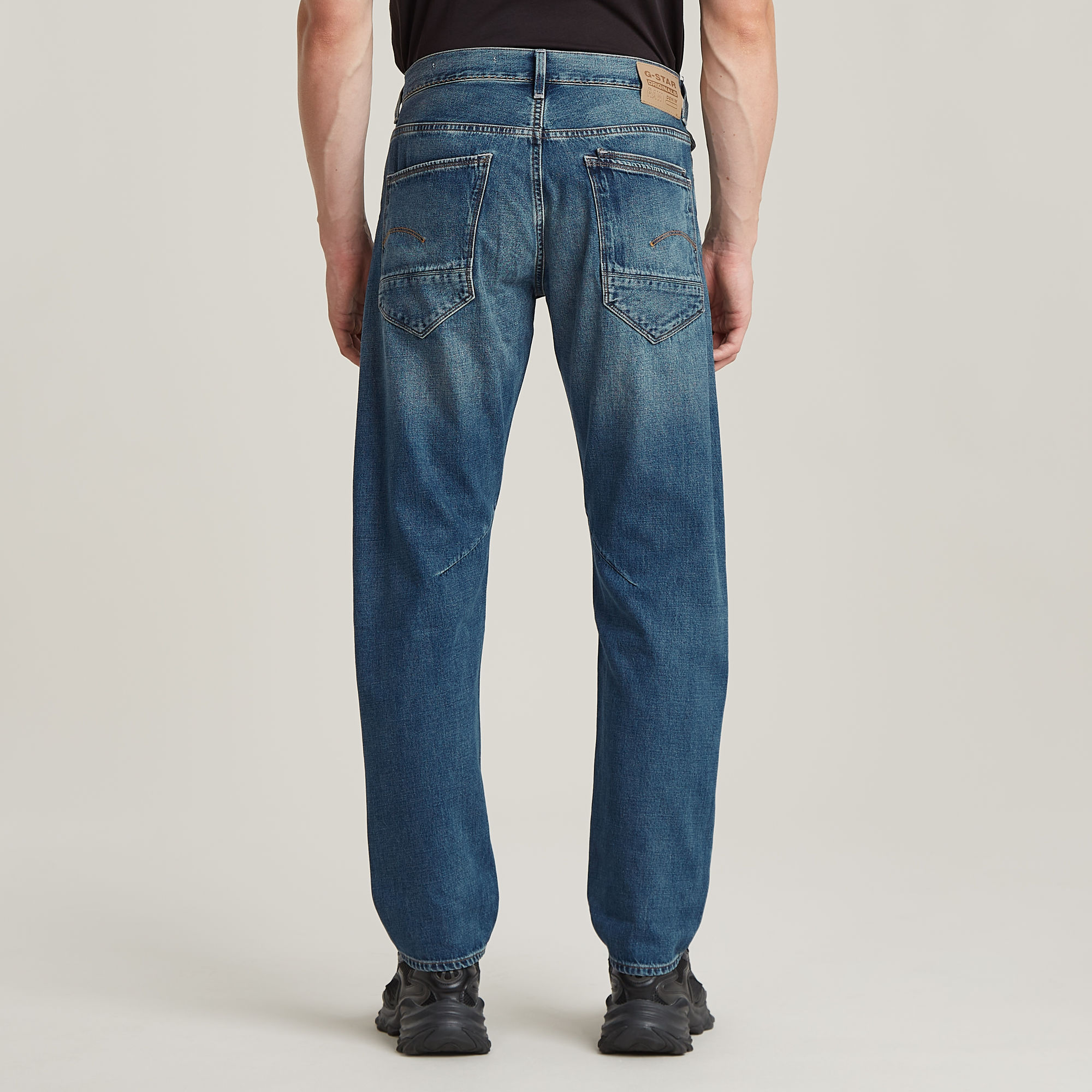 G-Star RAW Morry FWD 3D Regular Tapered Jeans Midden blauw Heren