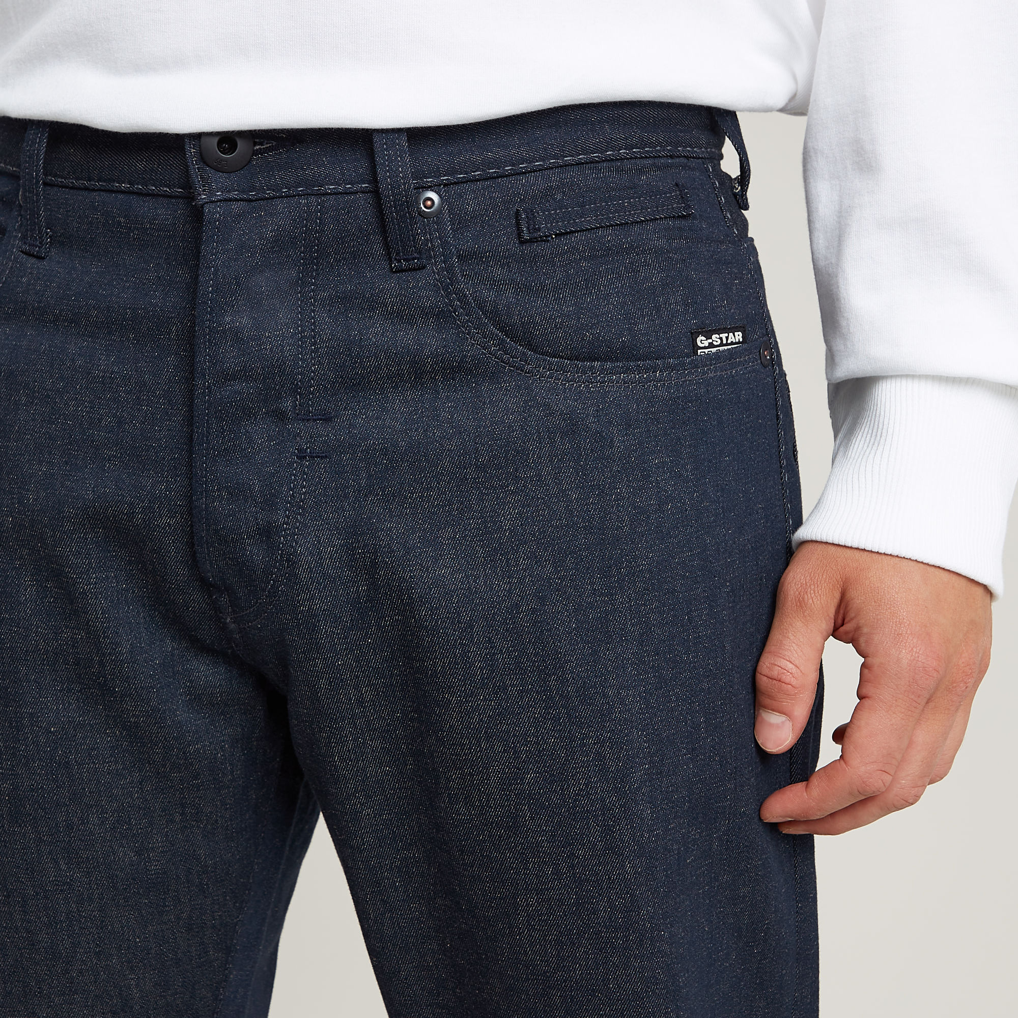 G-Star RAW Morry FWD 3D Regular Tapered Jeans Donkerblauw Heren