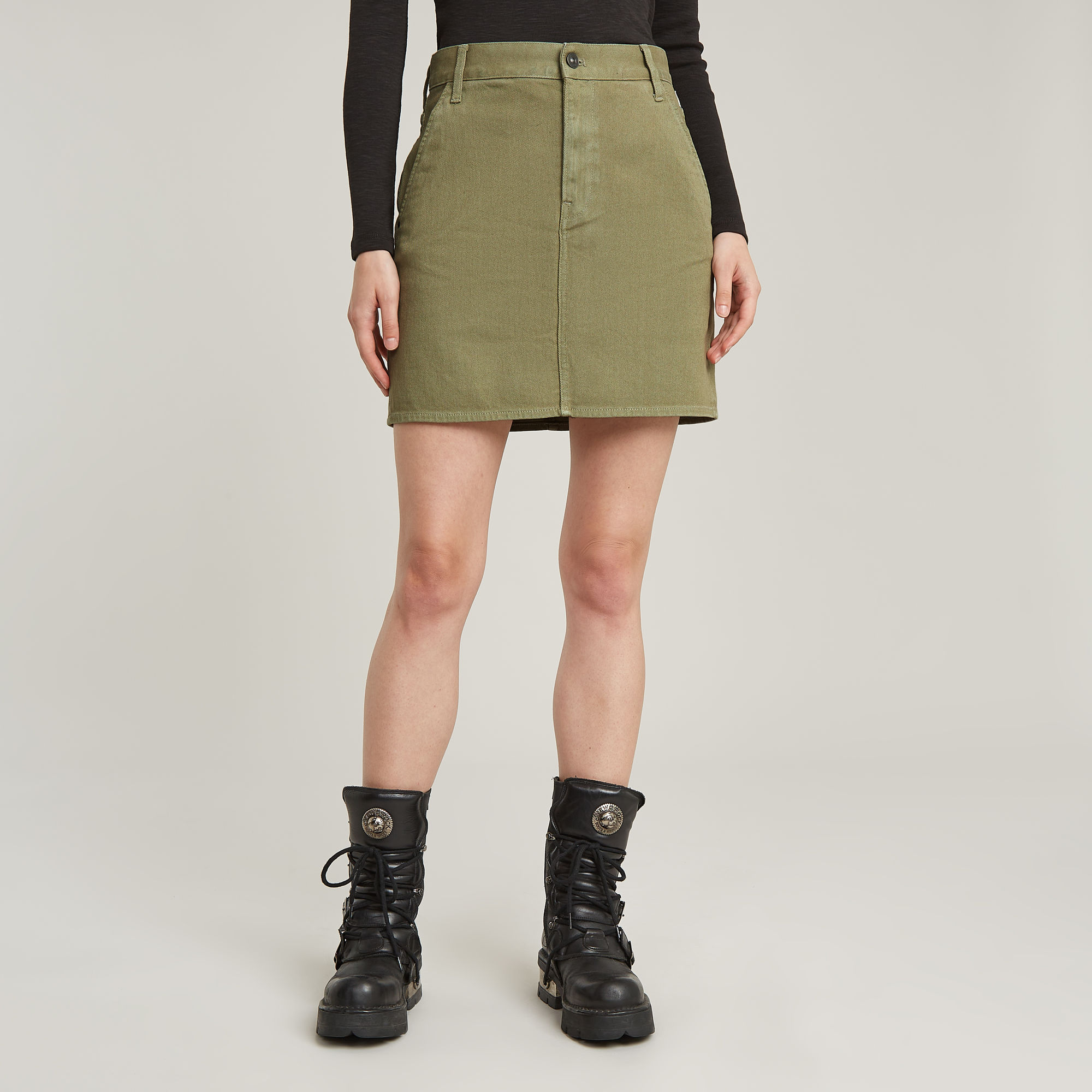 Viktoria Short Chino Rock - Grün - Damen