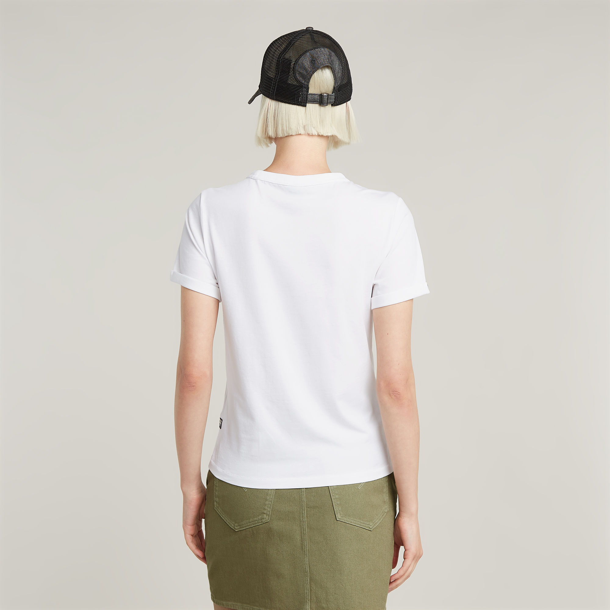 G-Star RAW Embro G-Script Logo Top Wit Dames