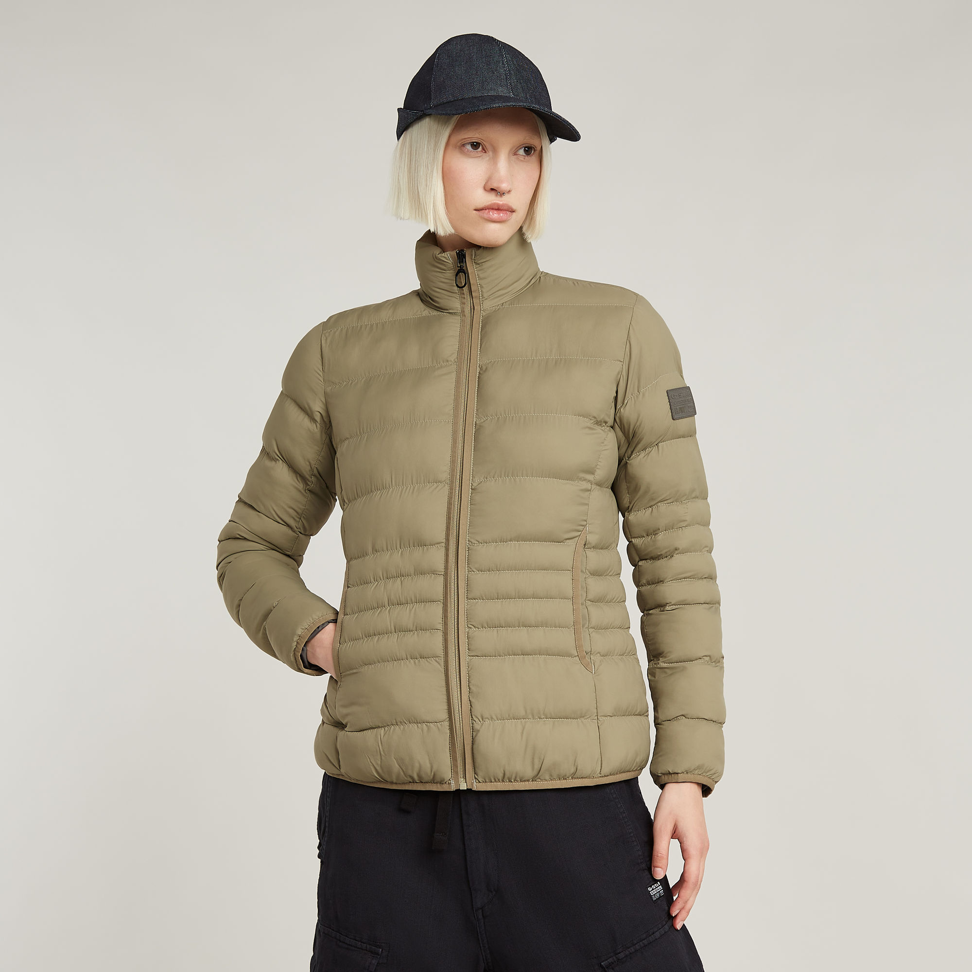 Lightweight Padded Jacke - Grün - Damen