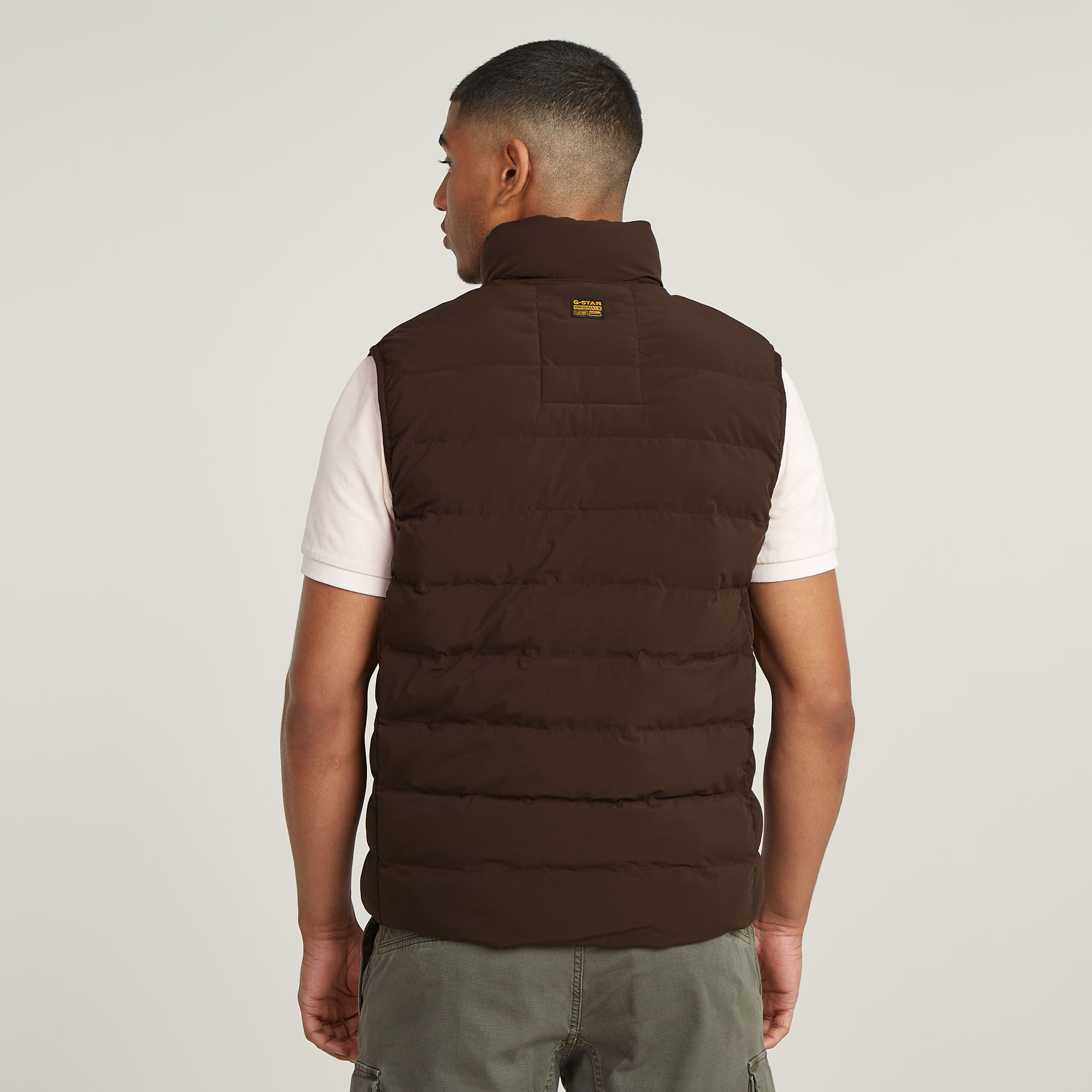 G-Star RAW Foundation Liner Bodywarmer Bruin Heren