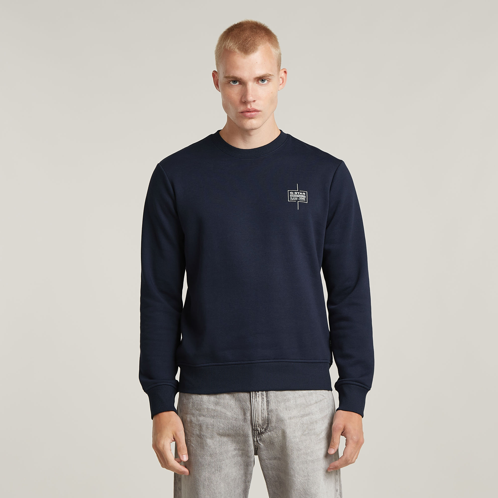 

Logo Sweater - Dark blue - Men