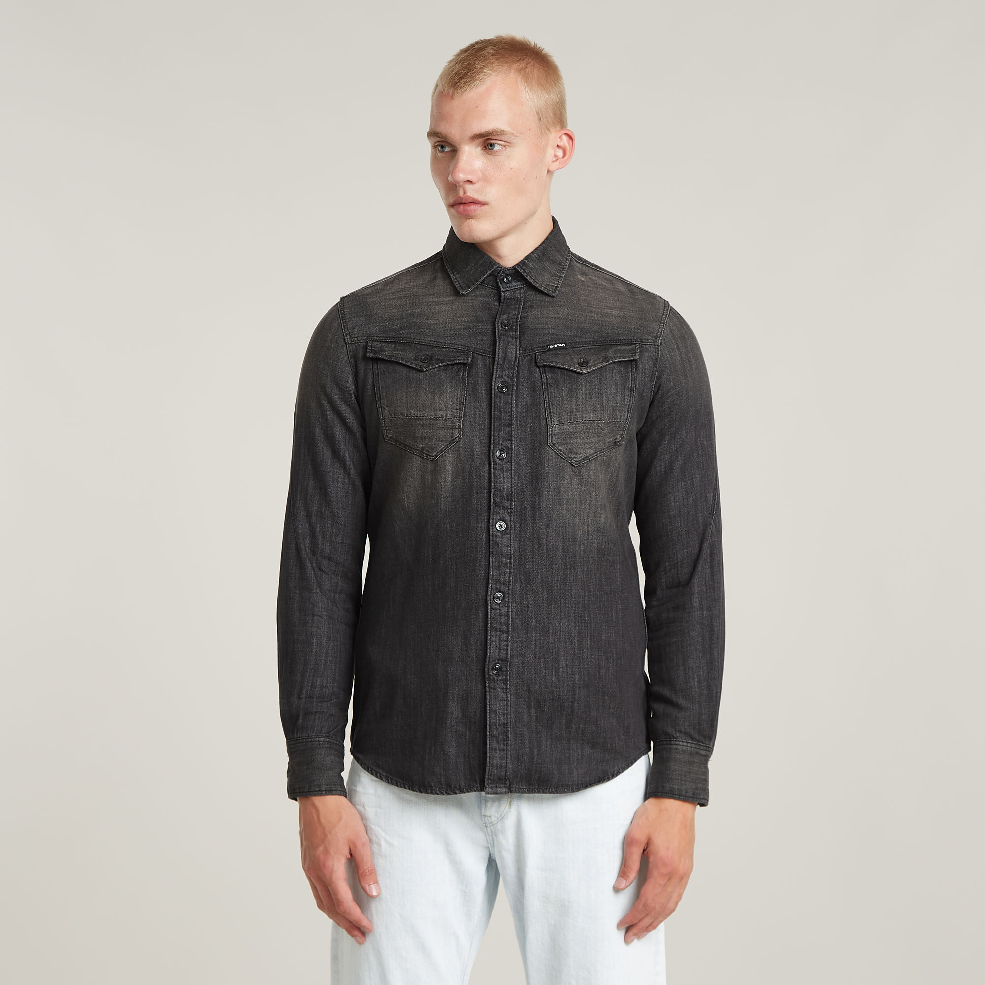 

Arc 3D Slim Shirt - Zwart - Heren