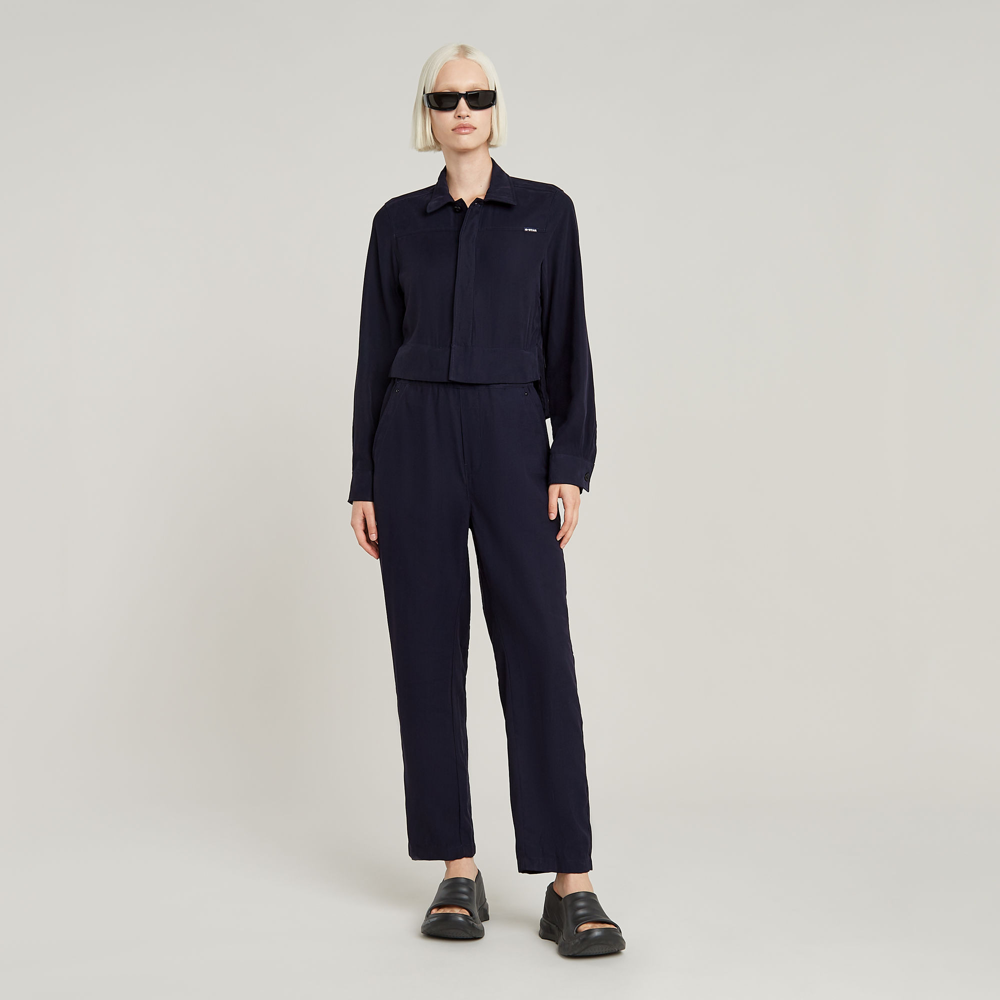 G-Star RAW Modular Army Jumpsuit Donkerblauw Dames