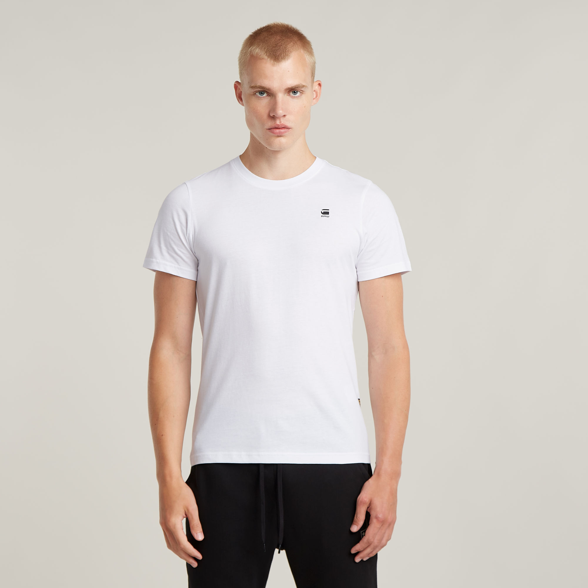 

GRAW Slim T-Shirt 2-Pack - White - Men