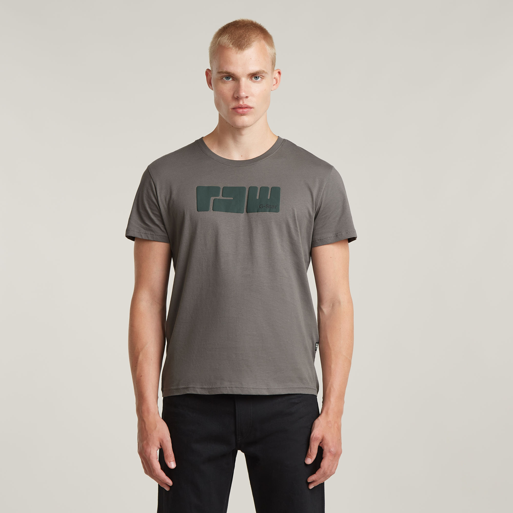 

RAW Puff T-Shirt - Grau - Herren