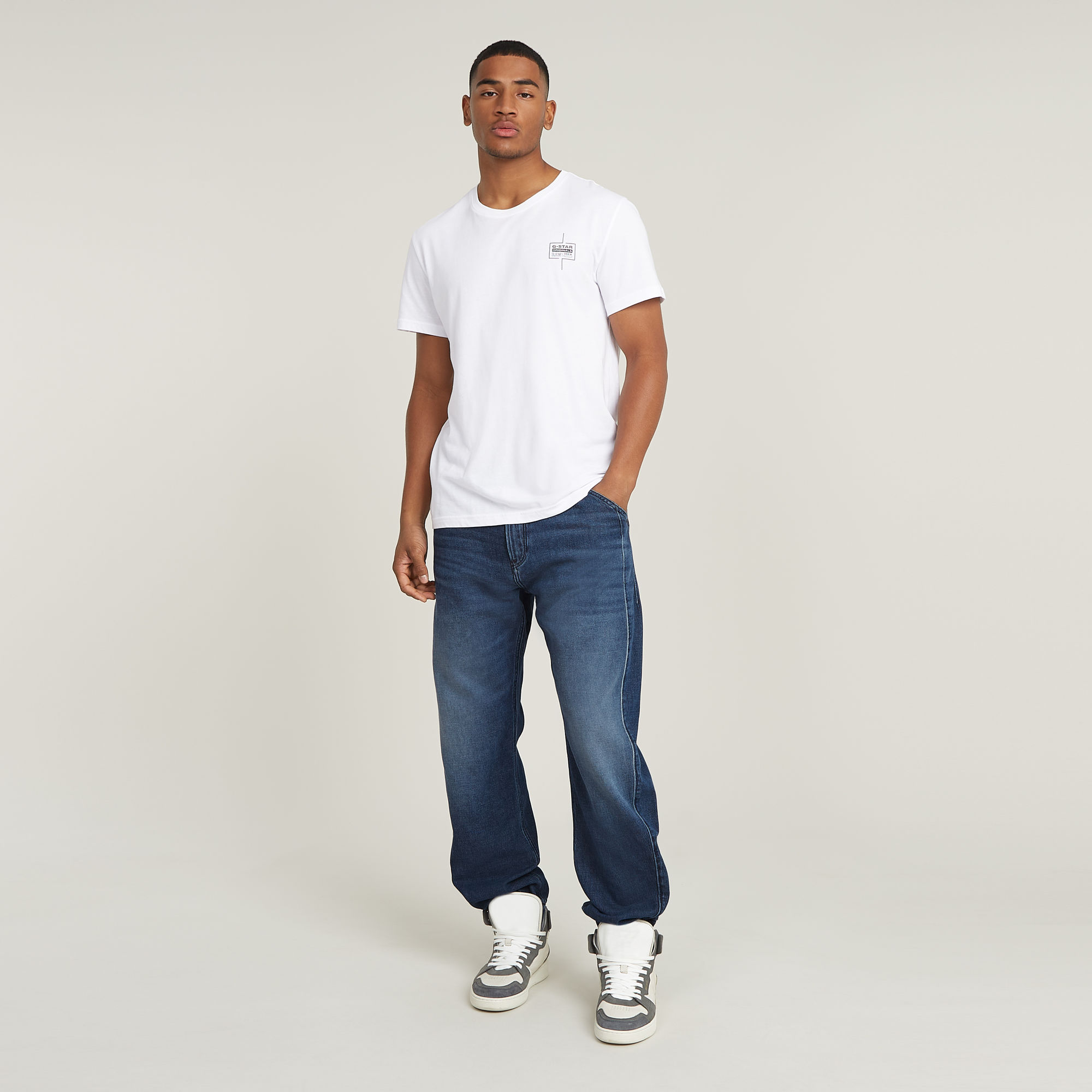 G-Star RAW Denim Trainer Donkerblauw Heren