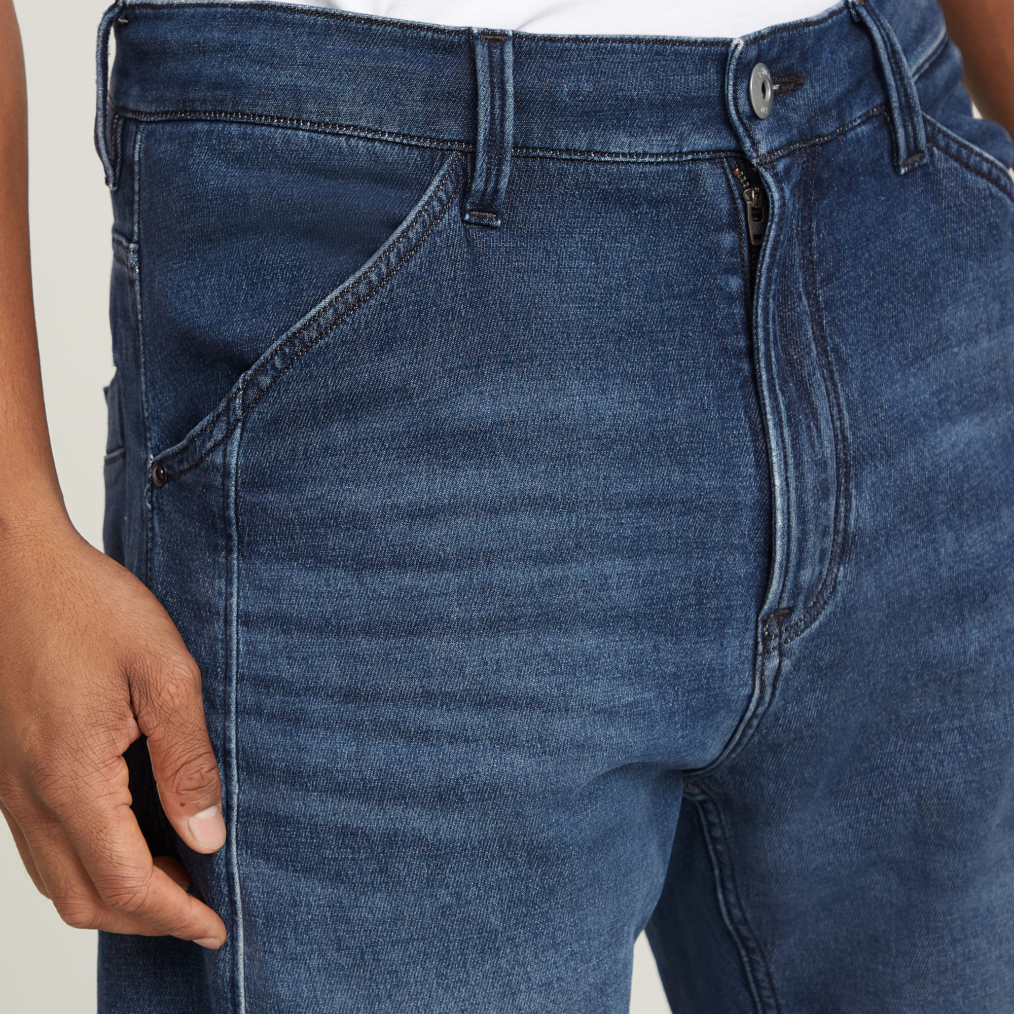 G-Star RAW Denim Trainer Donkerblauw Heren