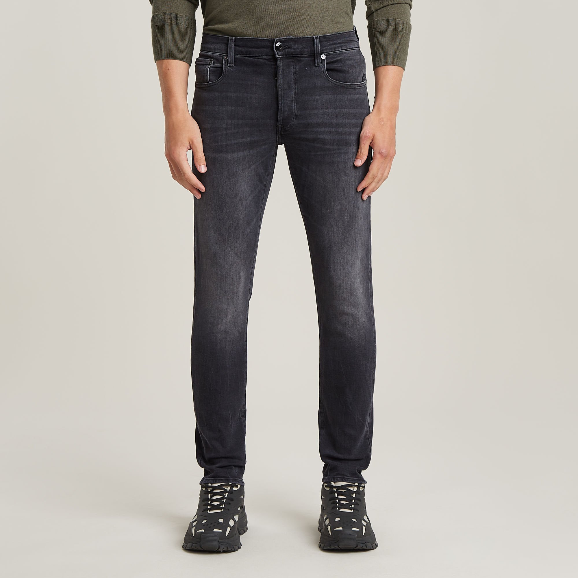 

3301 Slim Jeans - Grijs - Heren