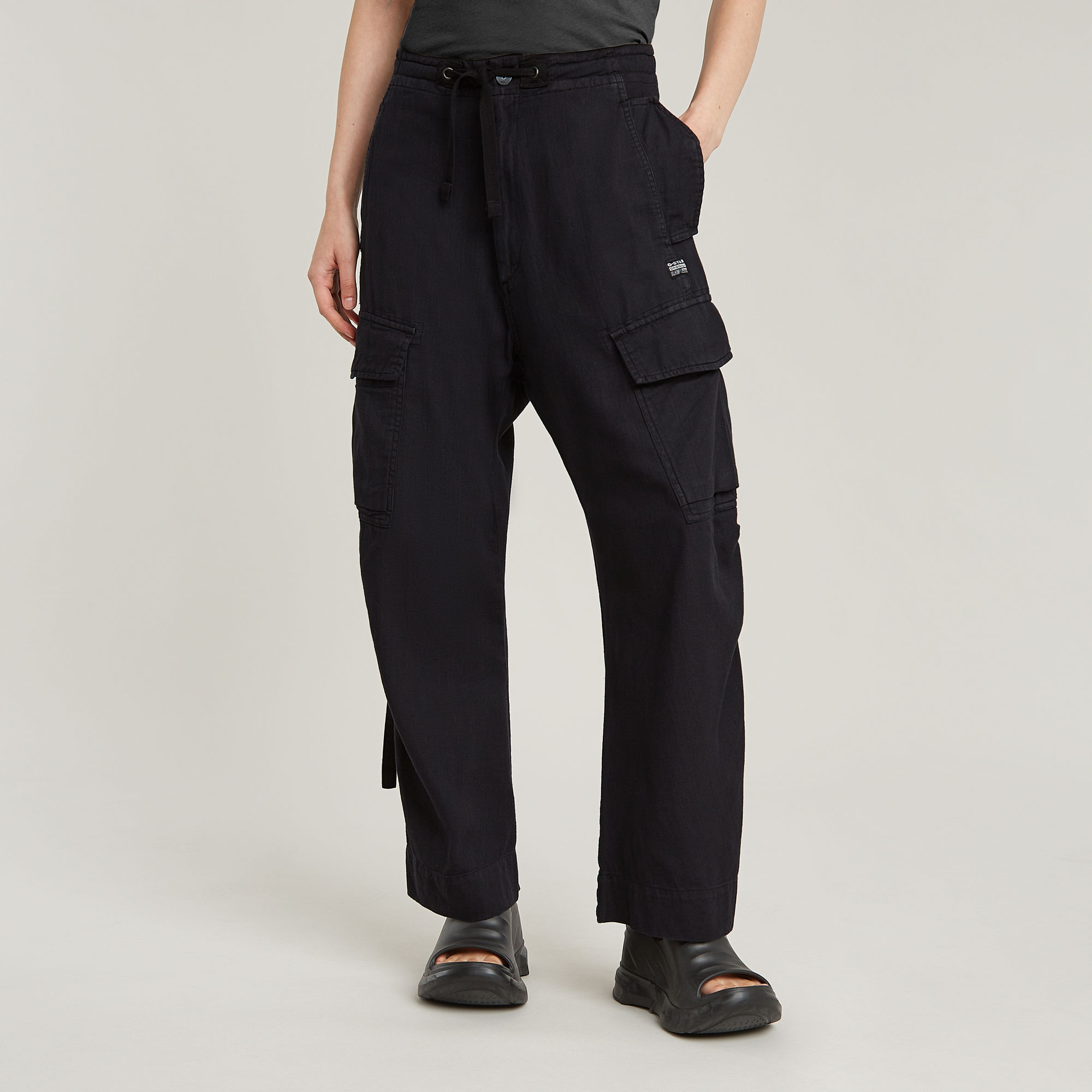 G-Star RAW Summer Snow Cargo Broek - Zwart - Dames