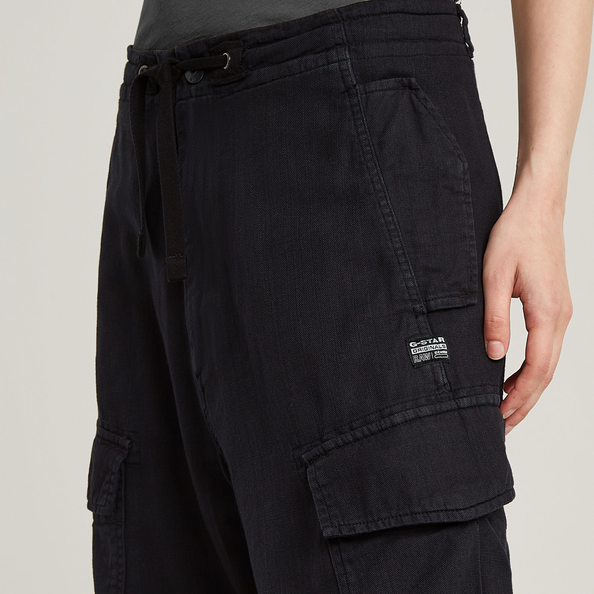 G-Star RAW Summer Snow Cargo Broek Zwart Dames