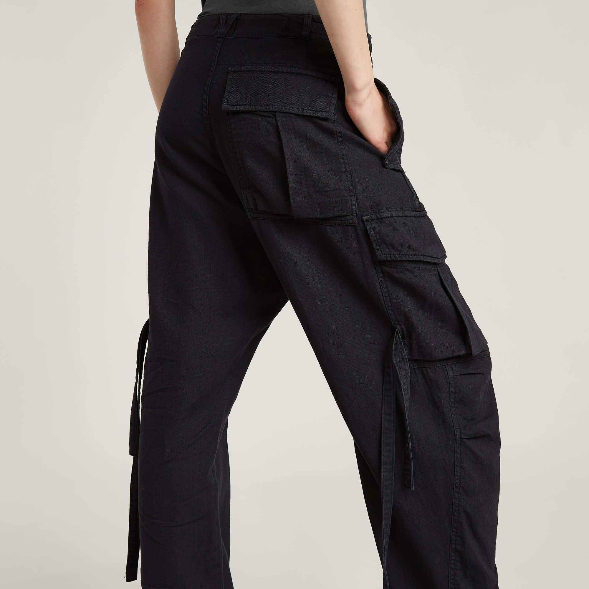 G-Star RAW Summer Snow Cargo Broek Zwart Dames