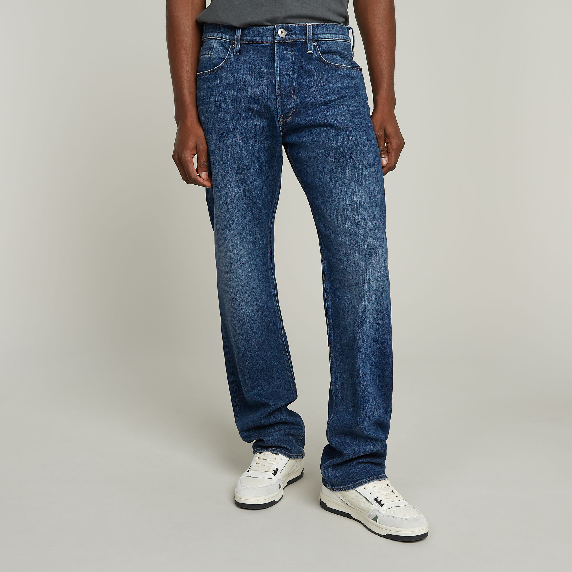 

Dakota Regular Straight Jeans - Dark blue - Men