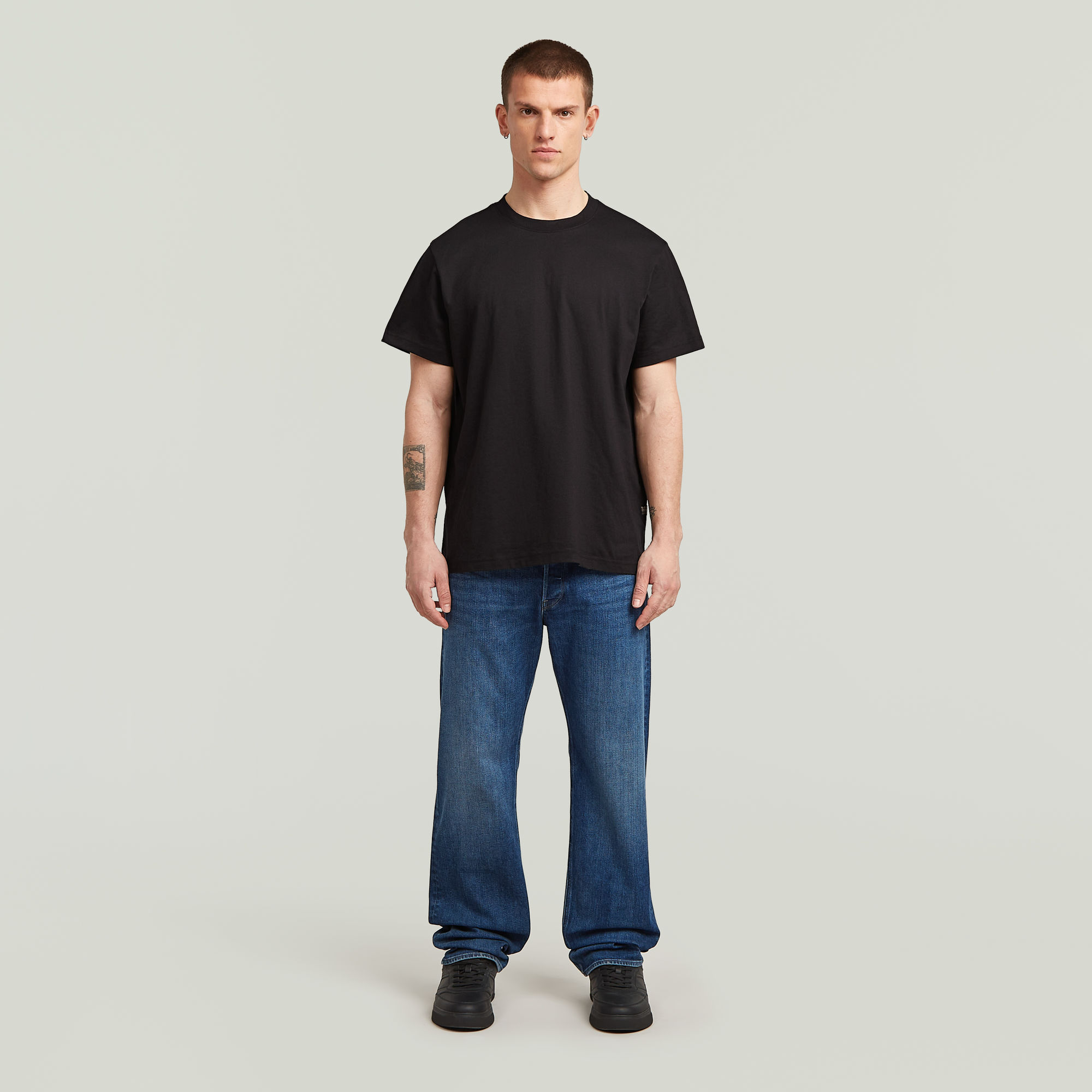 G-Star RAW Dakota Regular Straight Jeans Donkerblauw Heren