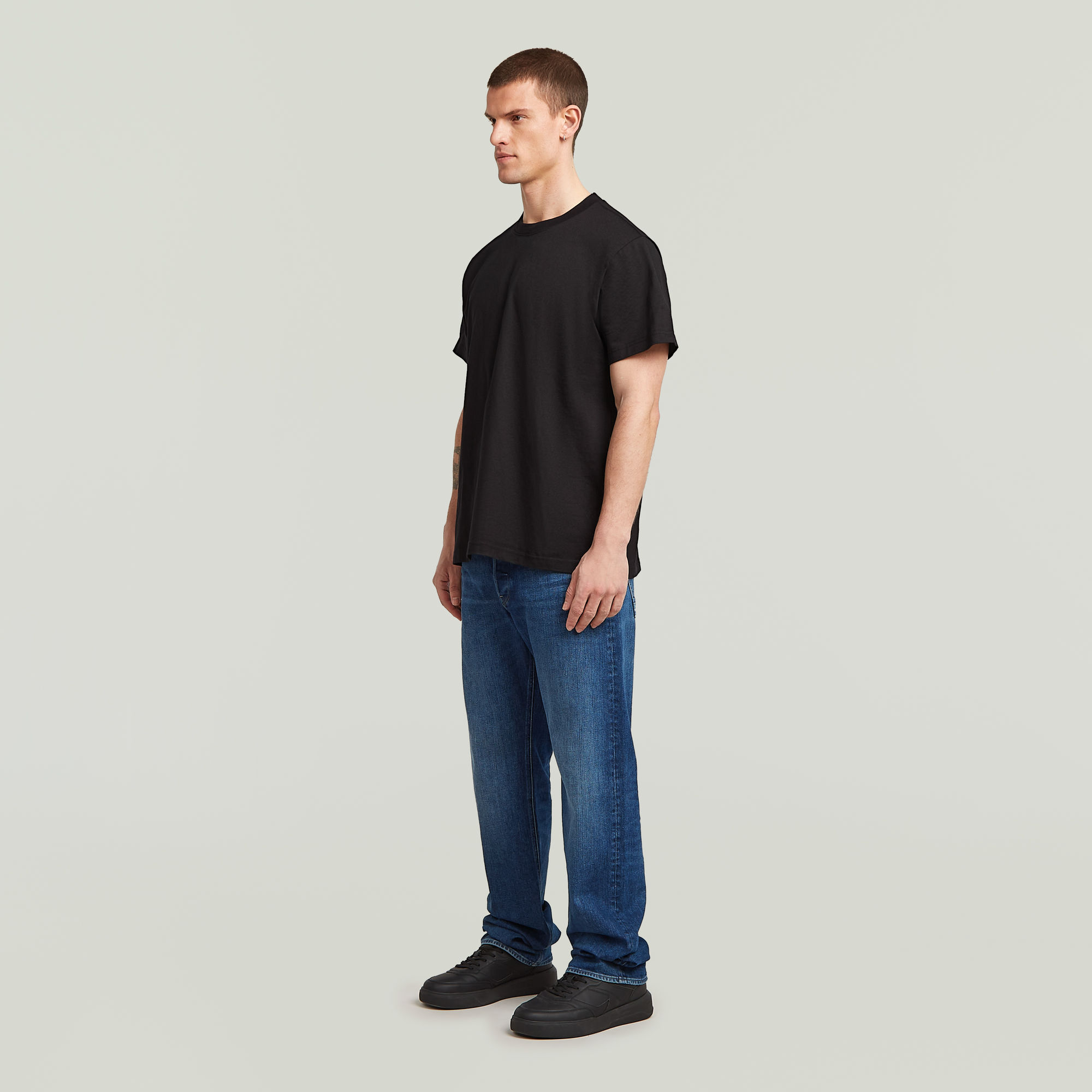 G-Star RAW Dakota Regular Straight Jeans Donkerblauw Heren