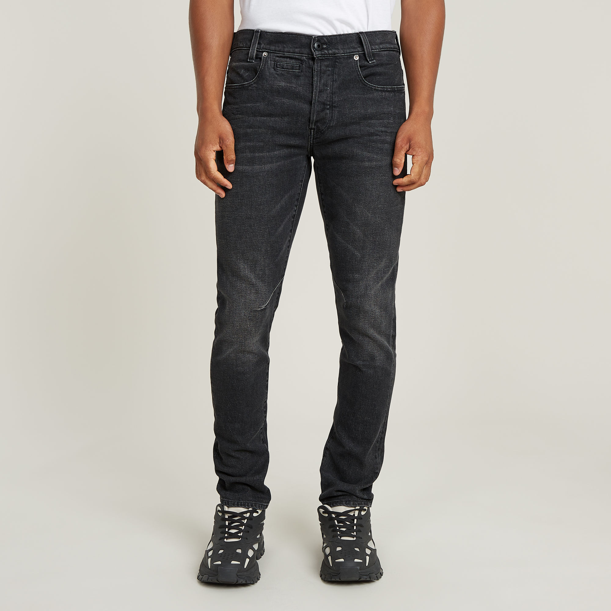 

D-Staq 5-Pocket Slim Jeans - Black - Men