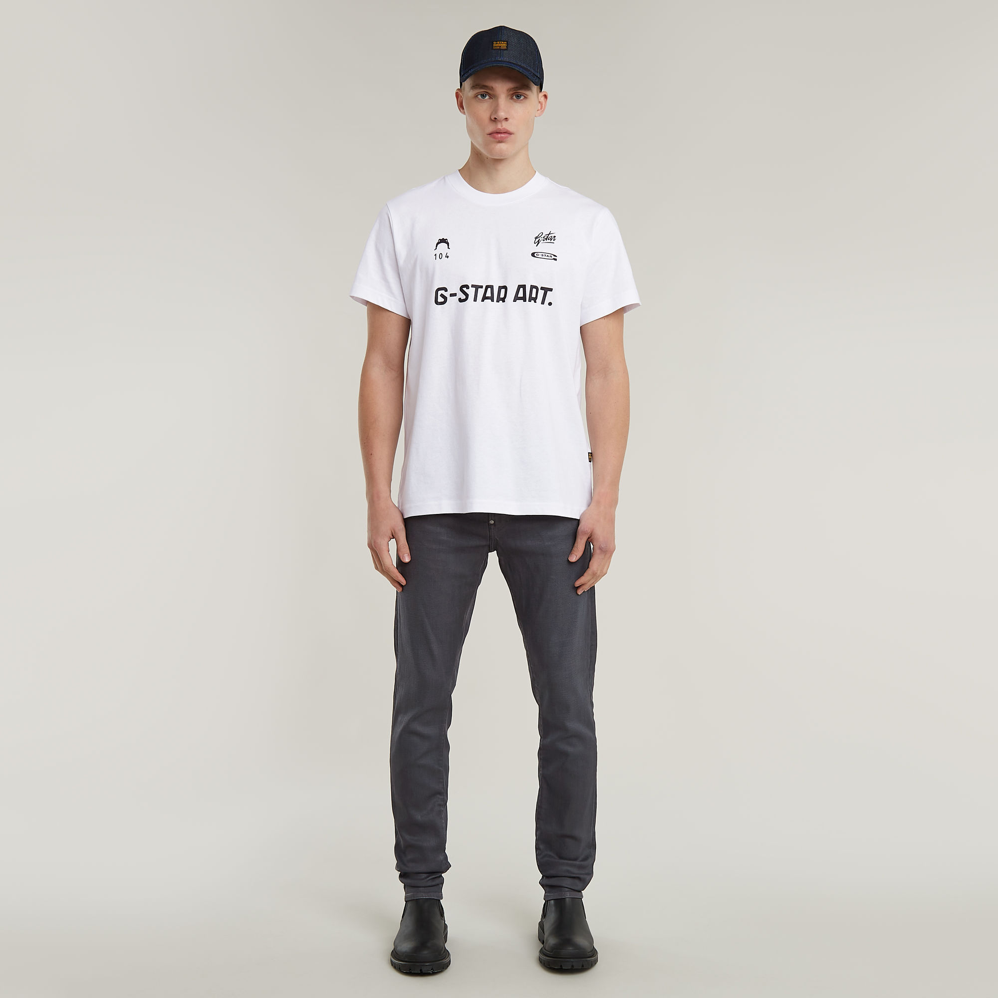 G-Star RAW Revend FWD Skinny Jeans Grijs Heren