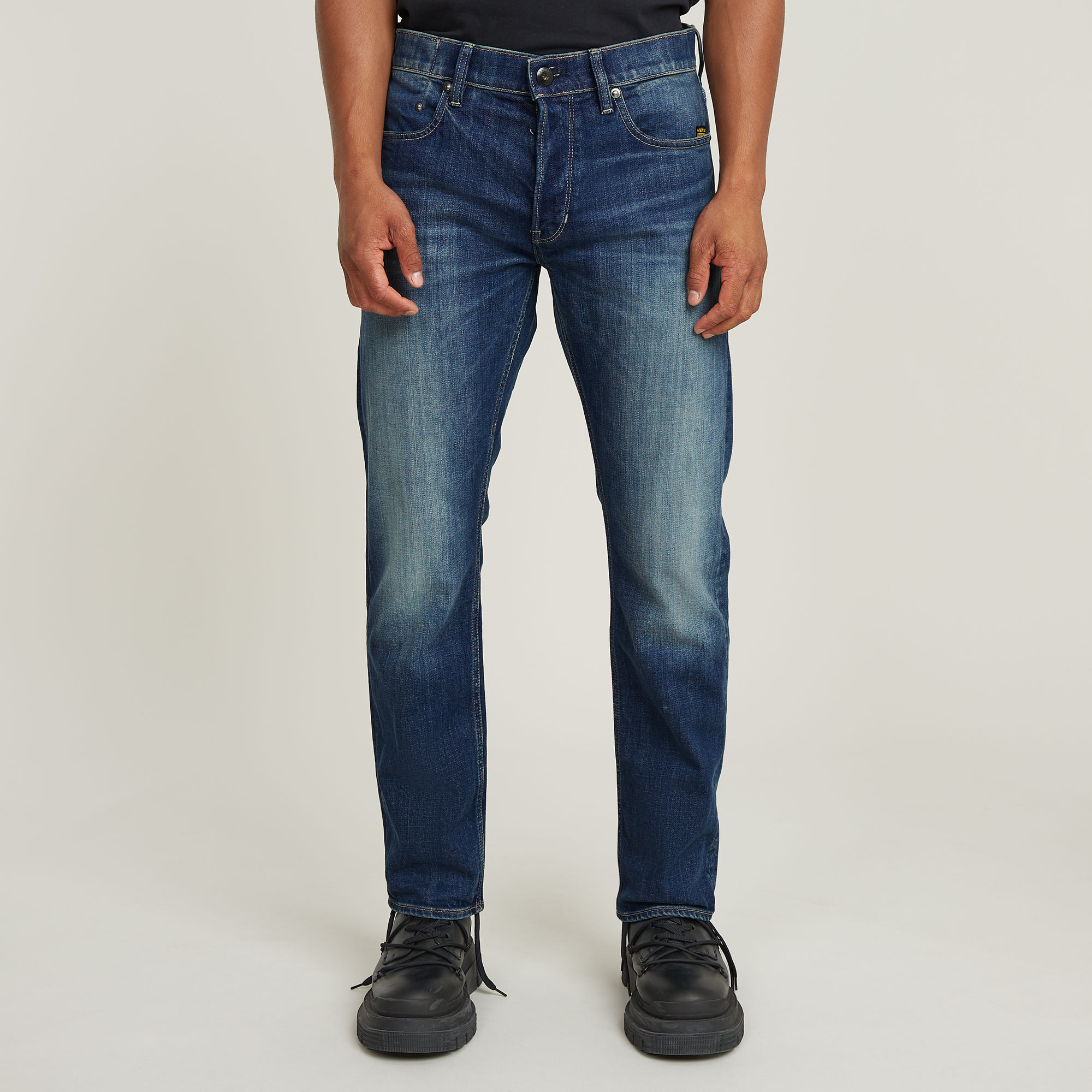 

Mosa Straight Jeans - Dark blue - Men