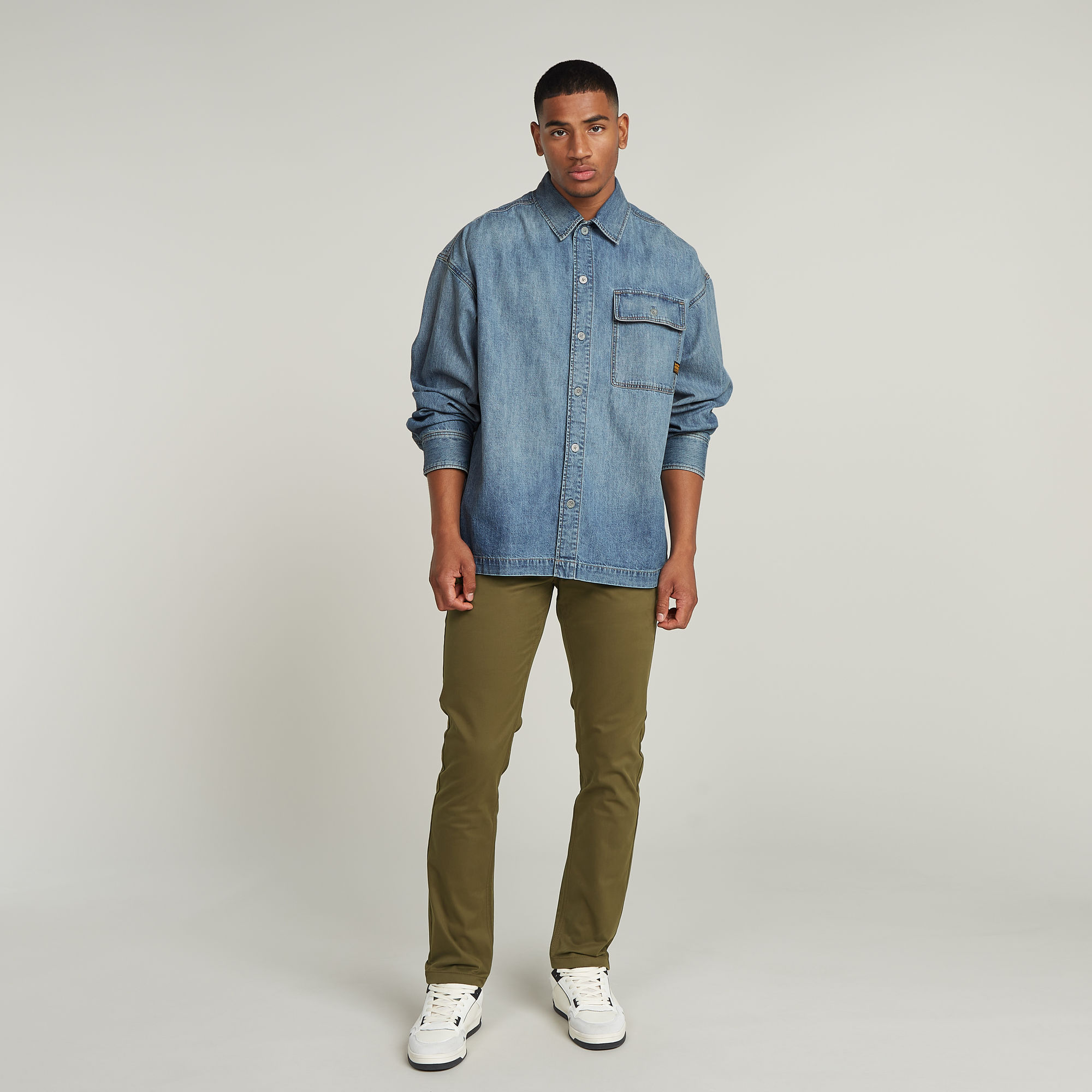 G-Star RAW Slim Chino Groen Heren