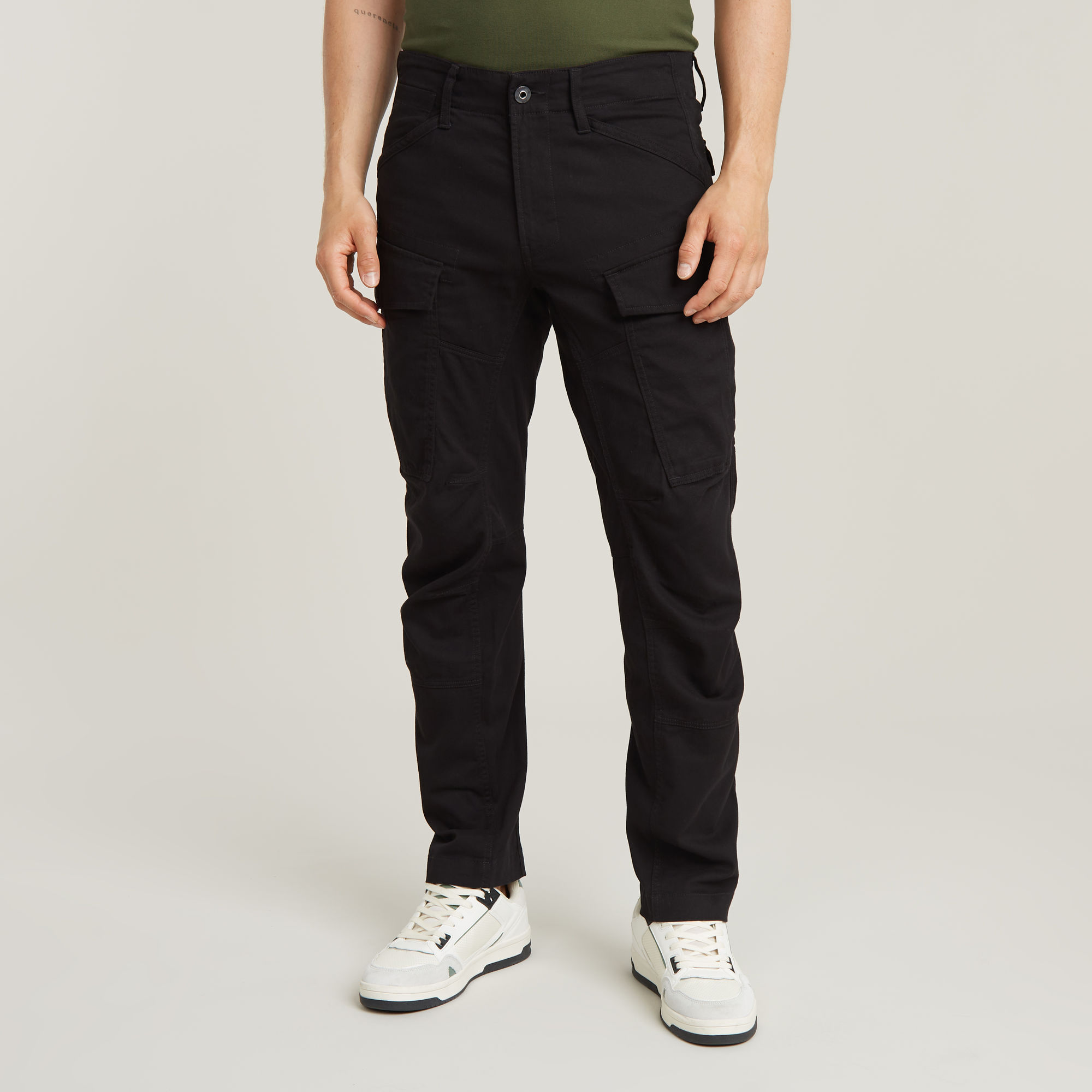 

Cargo Broek 3D Regular Tapered - Zwart - Heren