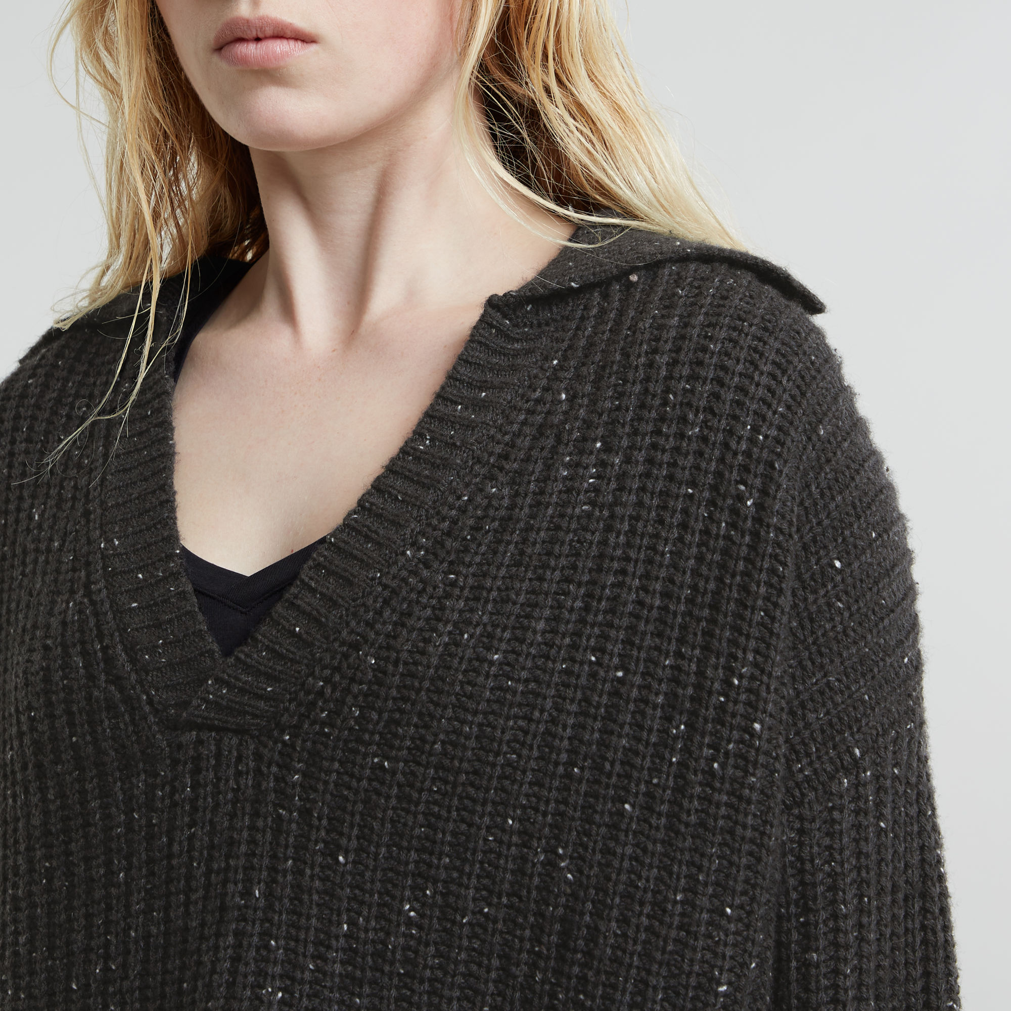 G-Star RAW Loose Polo Heavy Knitted Meerkleurig Dames