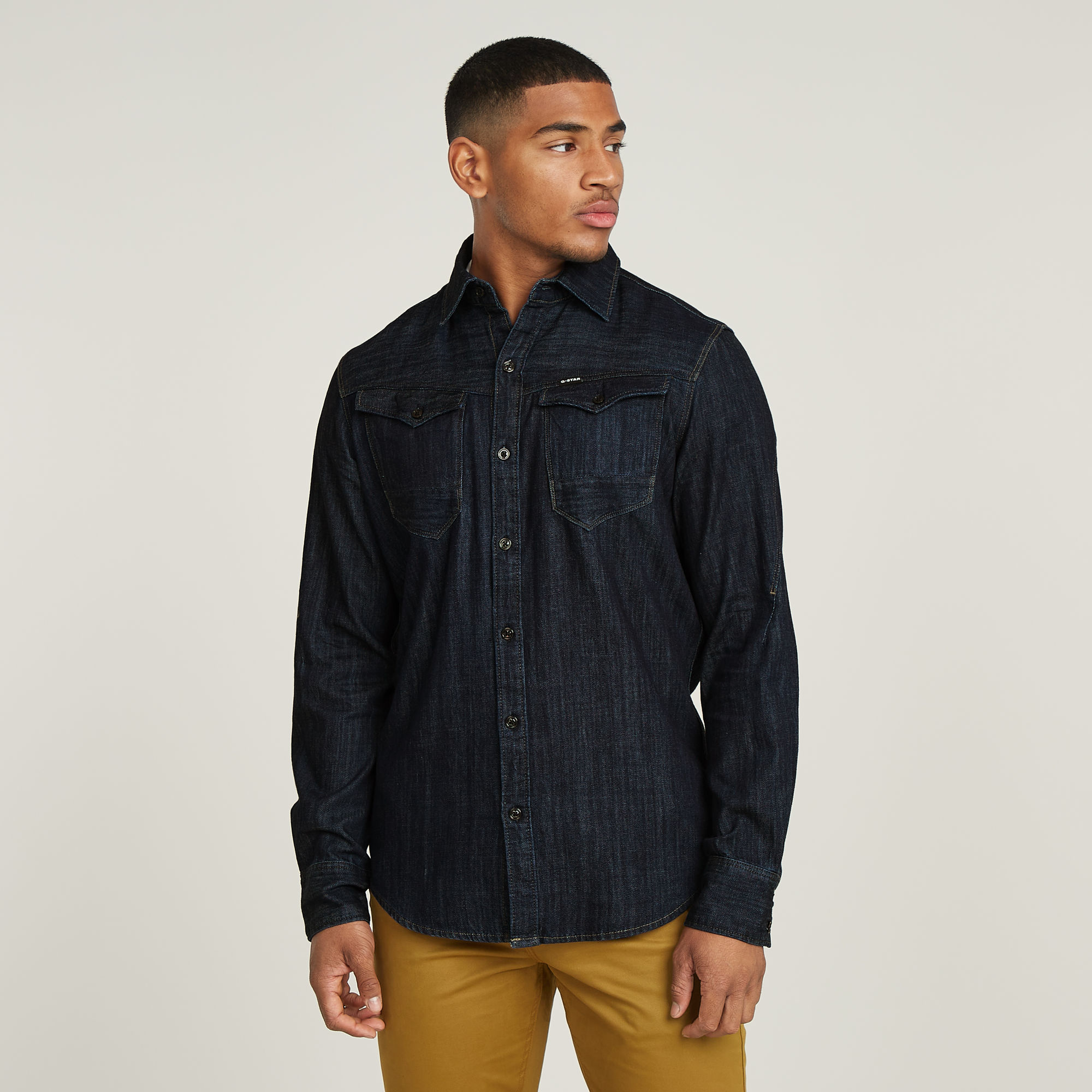 

Arc 3D Slim Shirt - Dark blue - Men