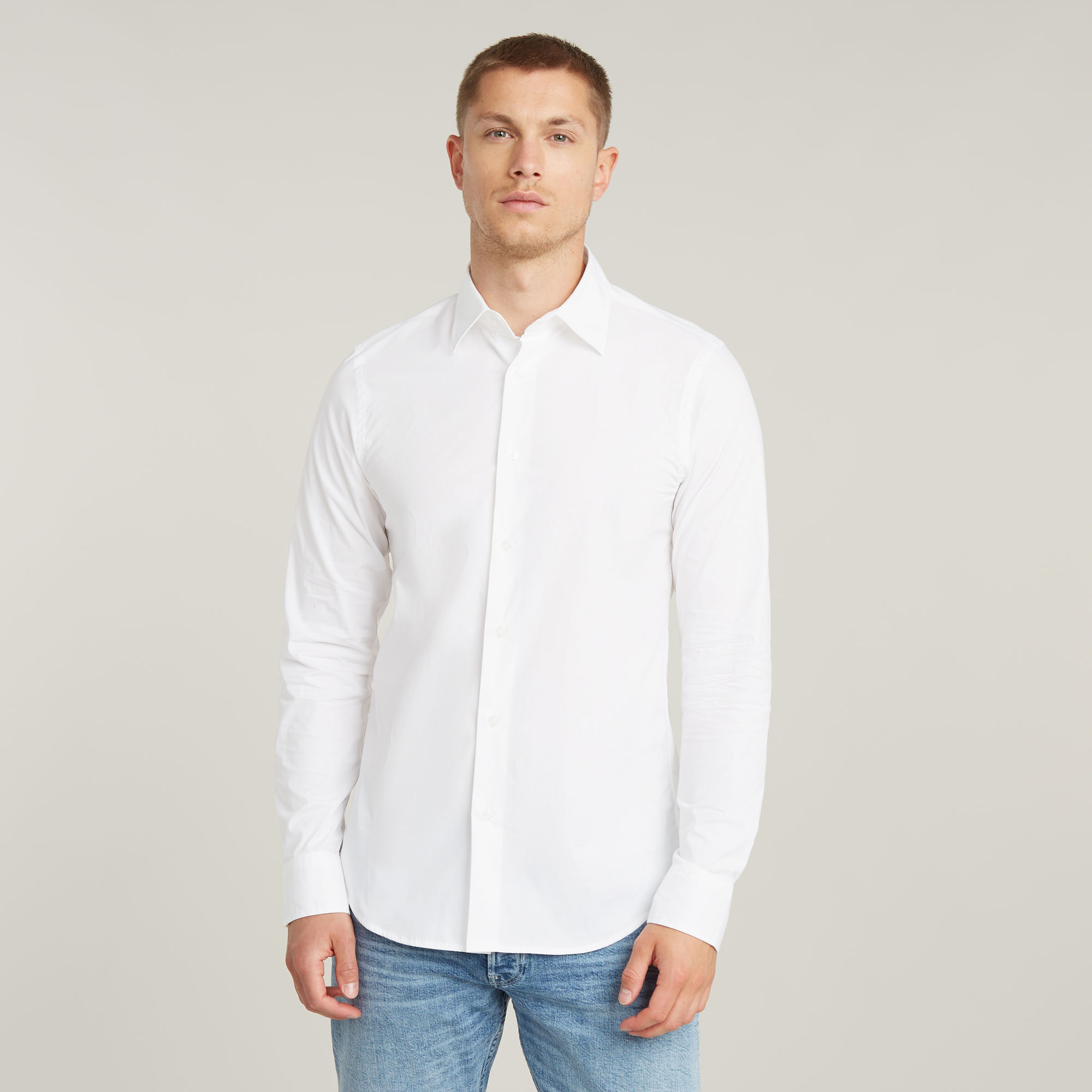 

Slim Shirt - Wit - Heren
