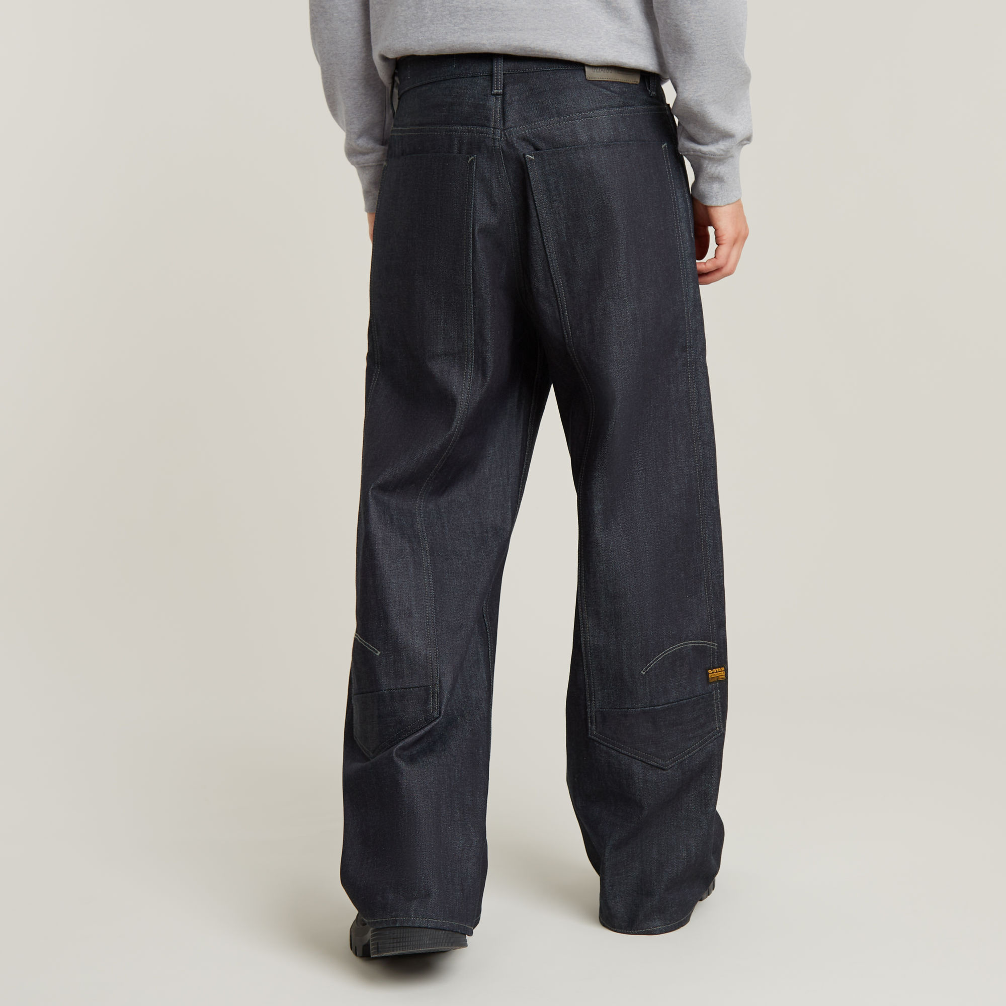 G-Star RAW Long Pocket Loose Jeans Donkerblauw Heren