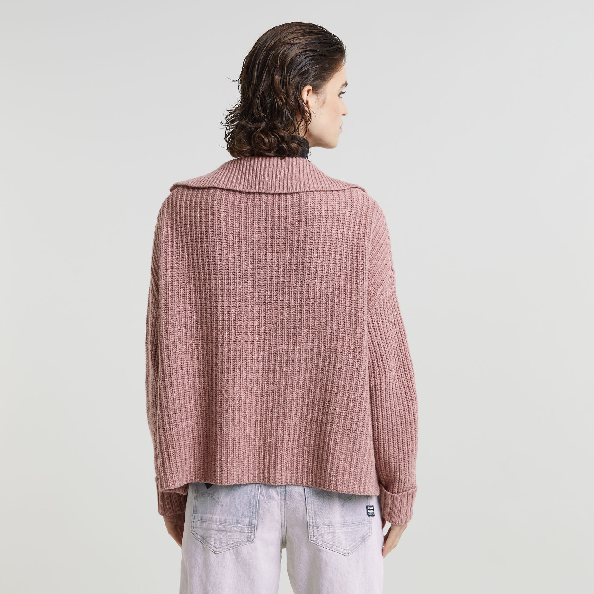 G-Star RAW Loose Polo Heavy Knitted Meerkleurig Dames