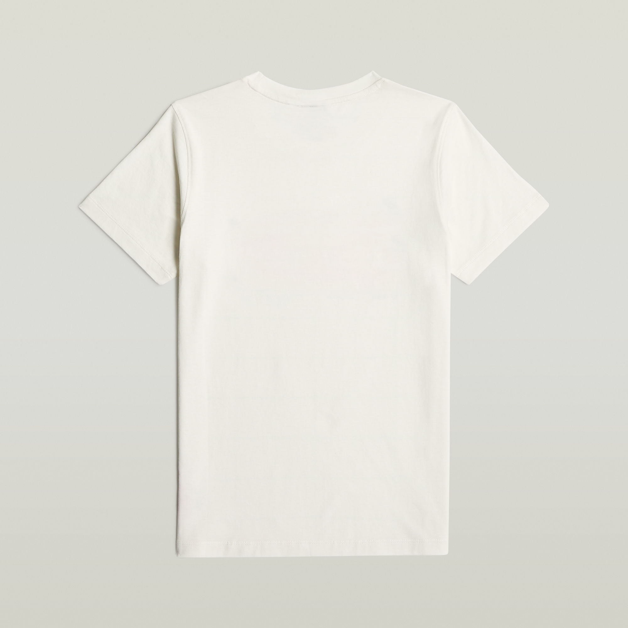 G-Star RAW Jongens T-Shirt Regular Originals Logo Wit jongens