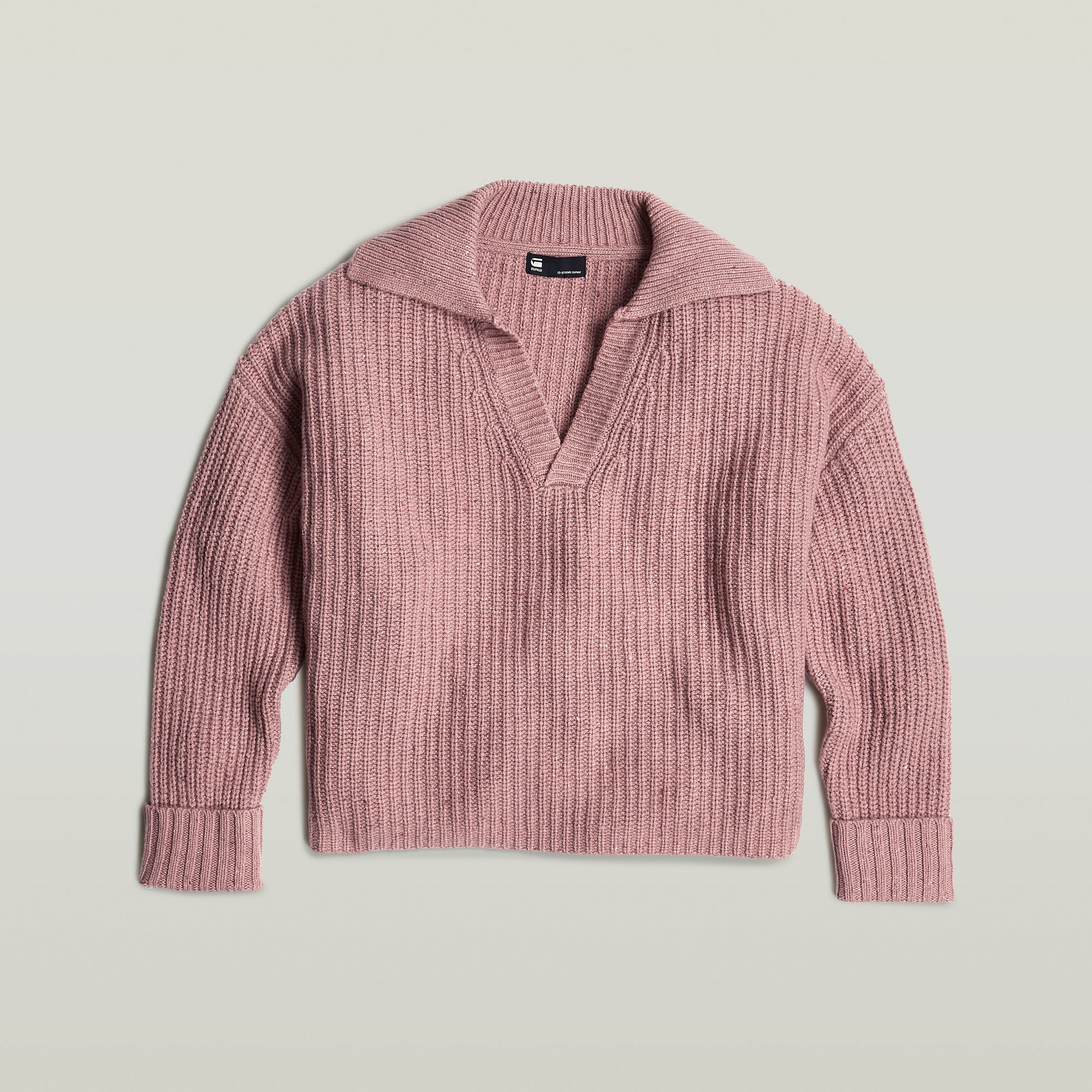G-Star RAW Loose Polo Heavy Knitted Meerkleurig Dames
