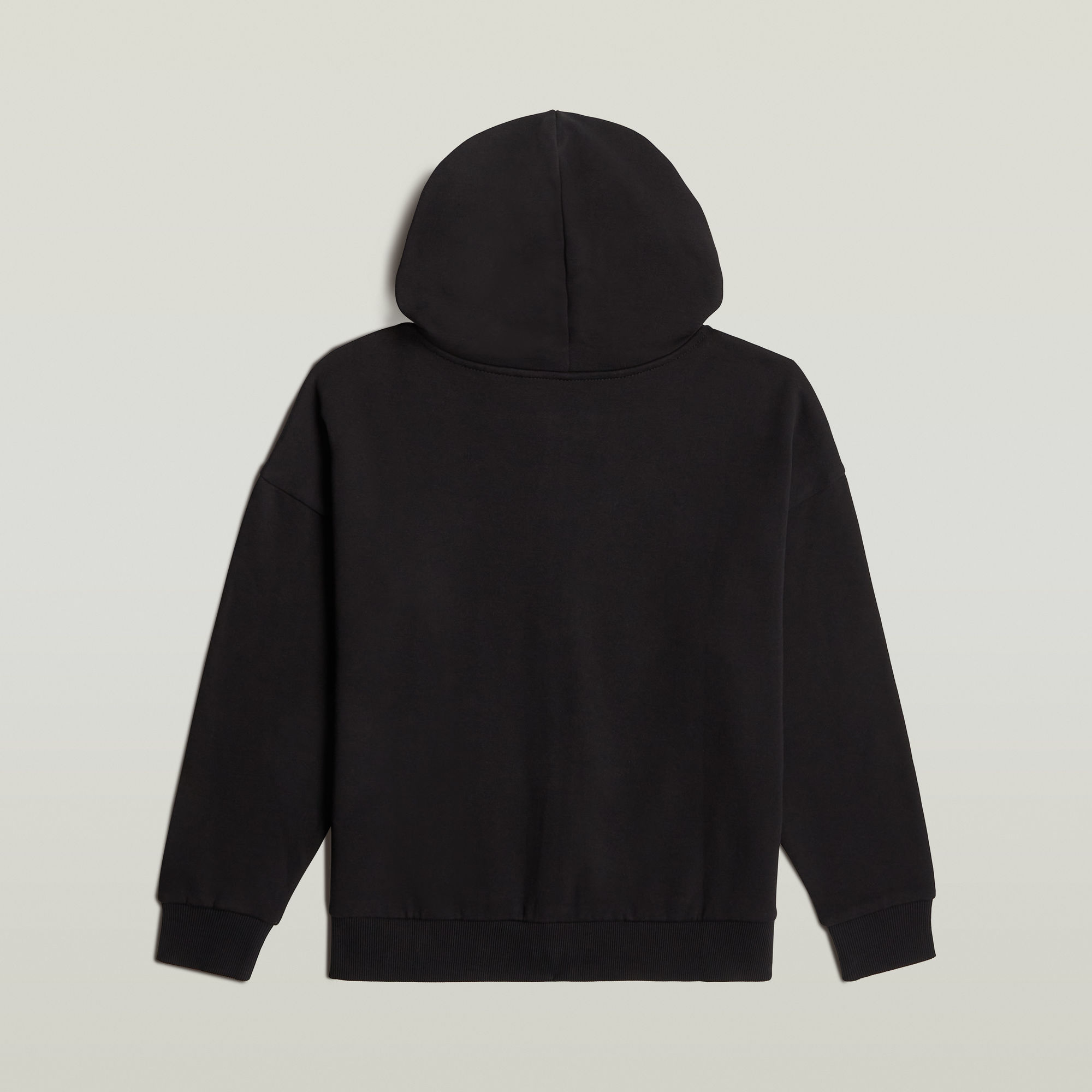 G-Star RAW Jongens Hoodie Brushed Zwart jongens