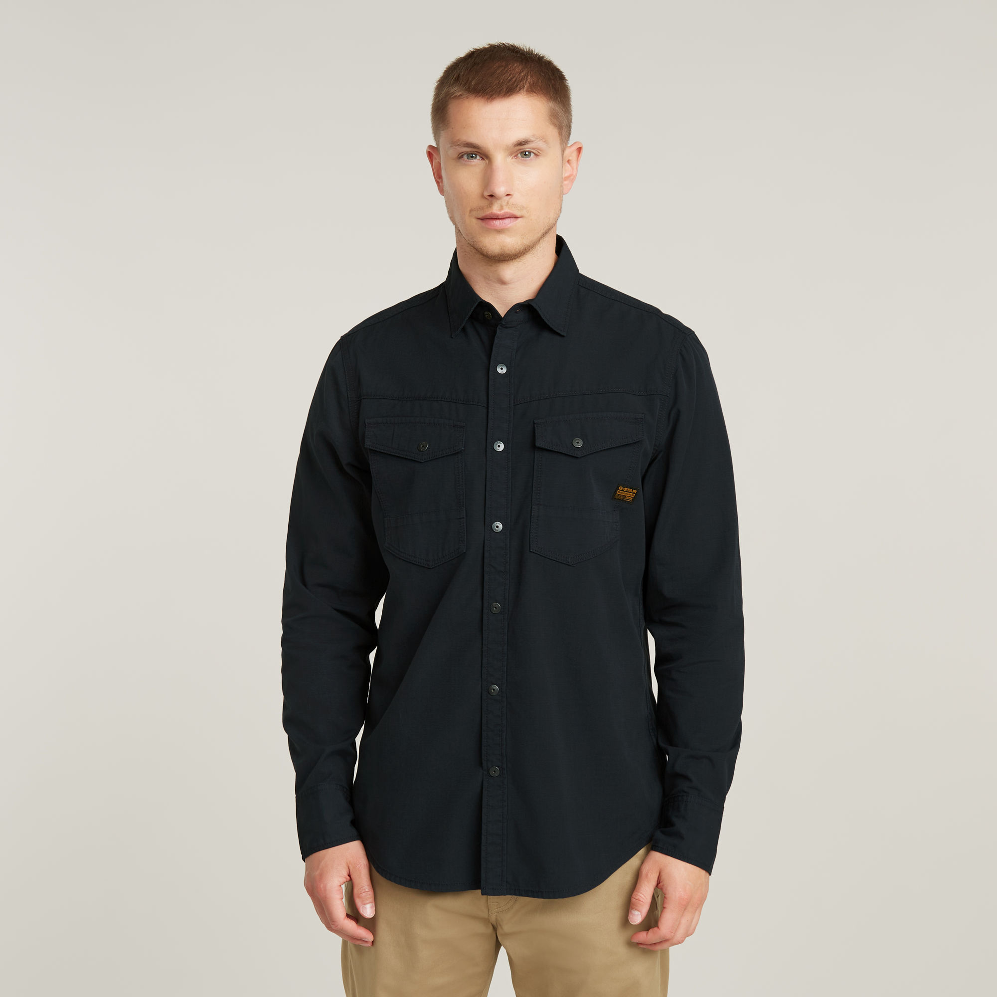 

Dakota Slim Shirt - Dark blue - Men