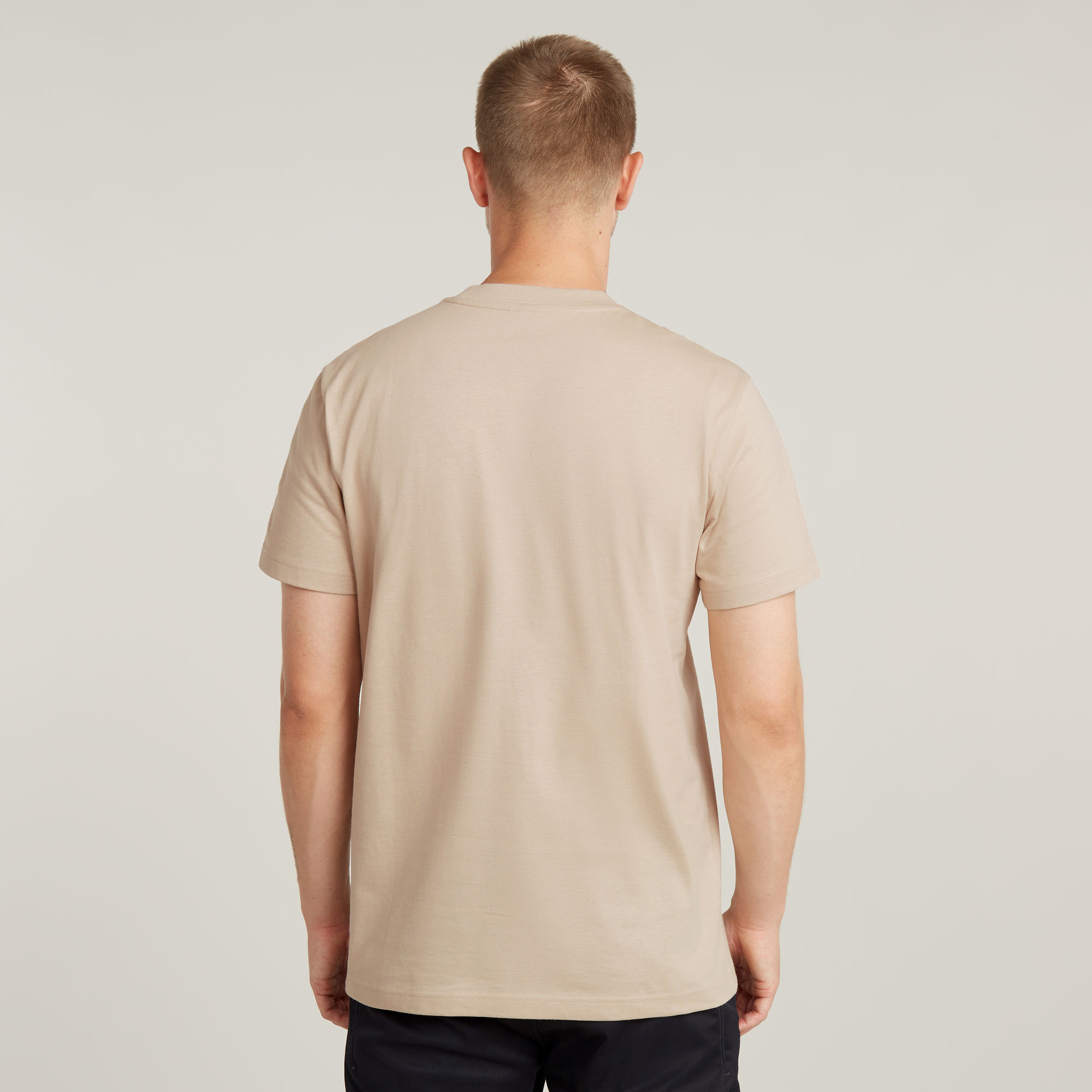G-Star RAW Gauge T-Shirt Beige Heren