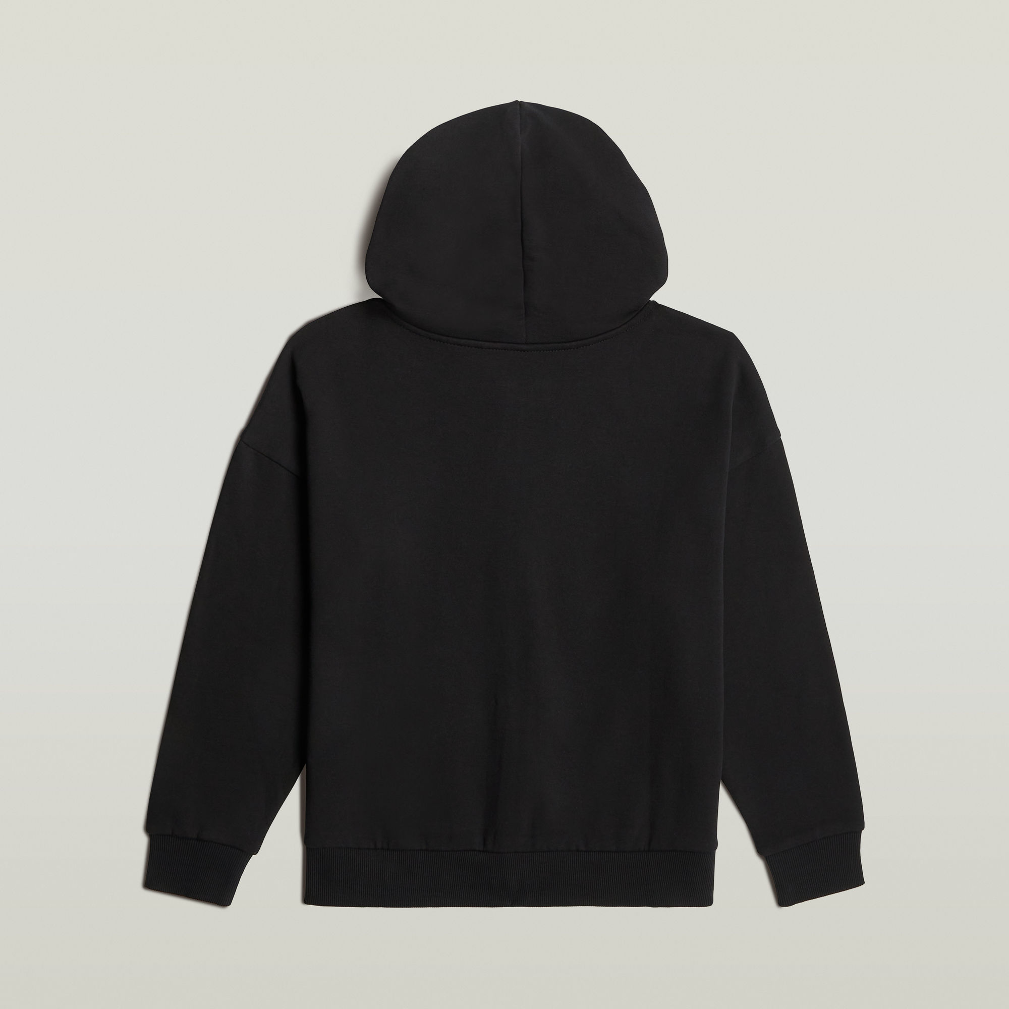 G-Star RAW Meisjes Hoodie Zipp Brushed Zwart meisjes
