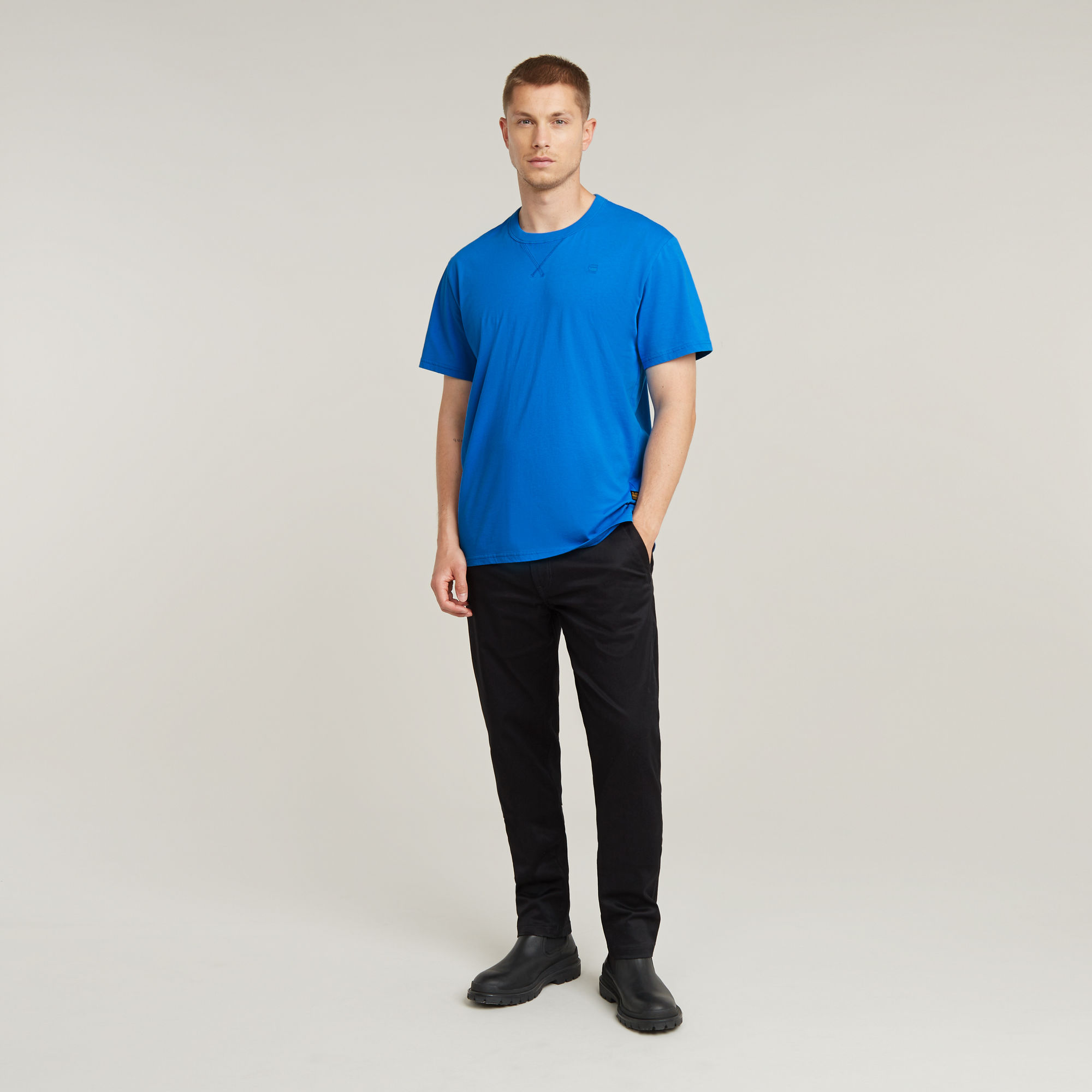 G-Star RAW Nifous T-Shirt Midden blauw Heren