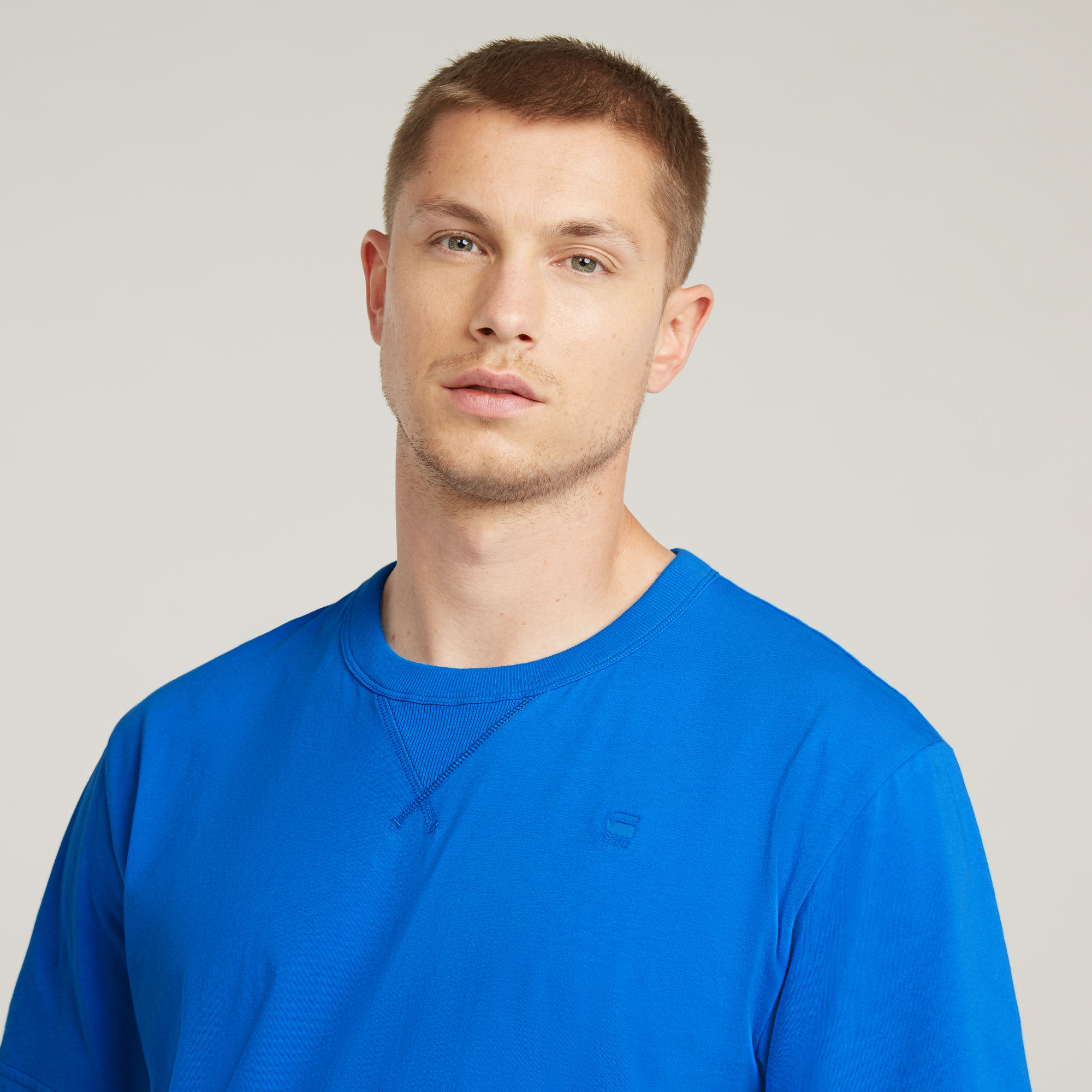 G-Star RAW Nifous T-Shirt Midden blauw Heren