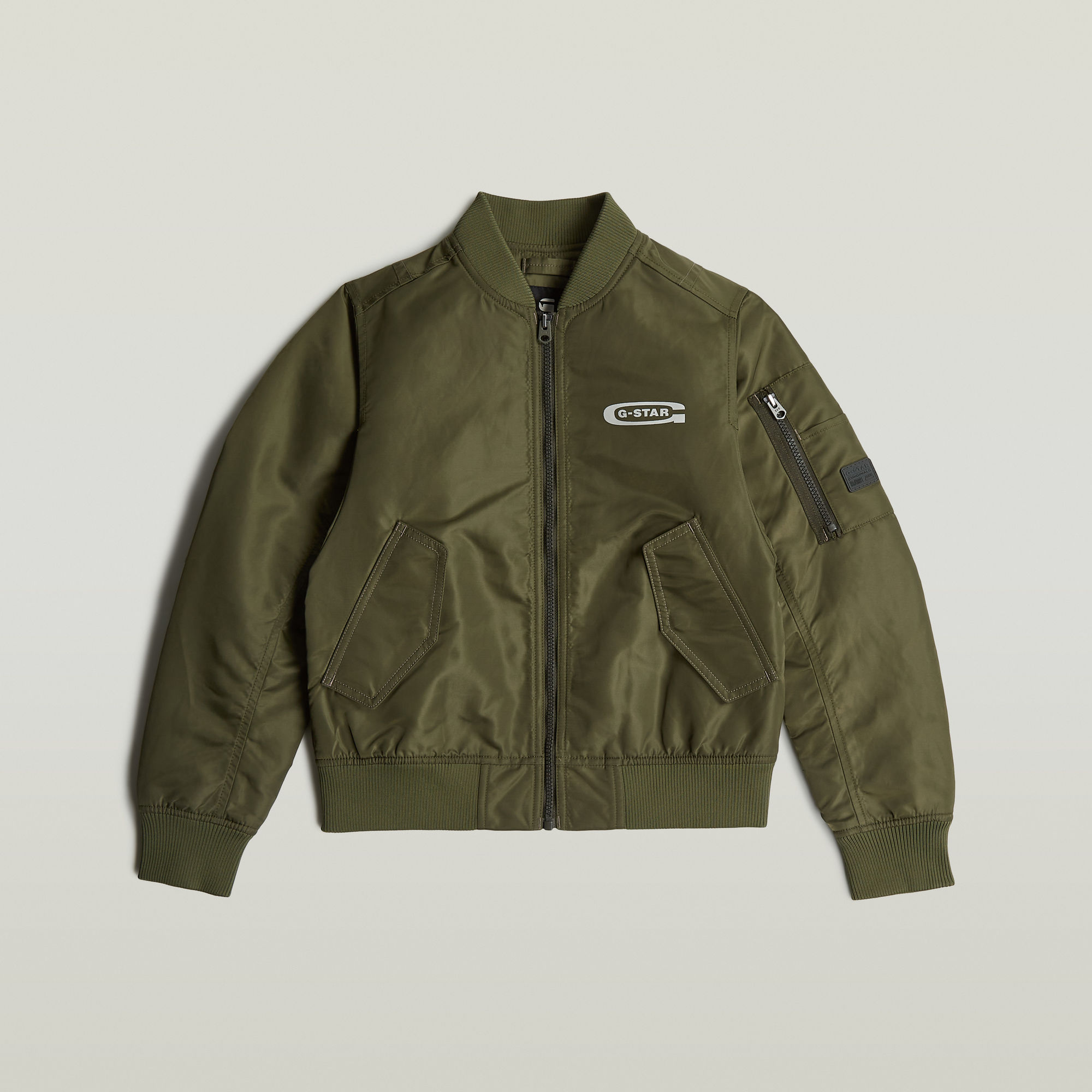 

Kids Bomber Jacket - Green - boys