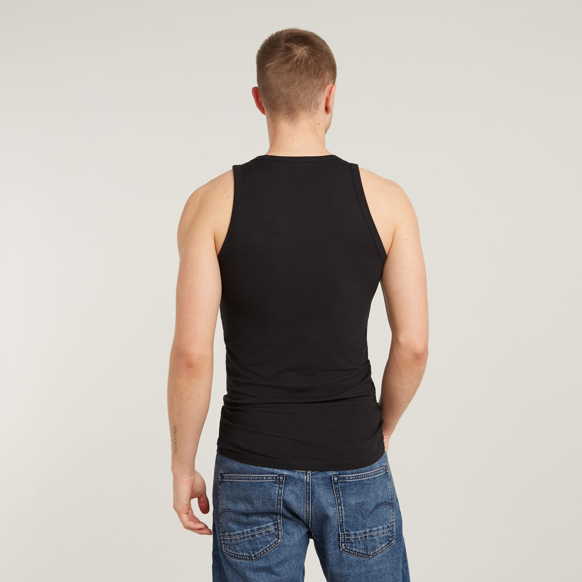G-Star RAW Base Tanktop Set Van 2 Zwart Heren