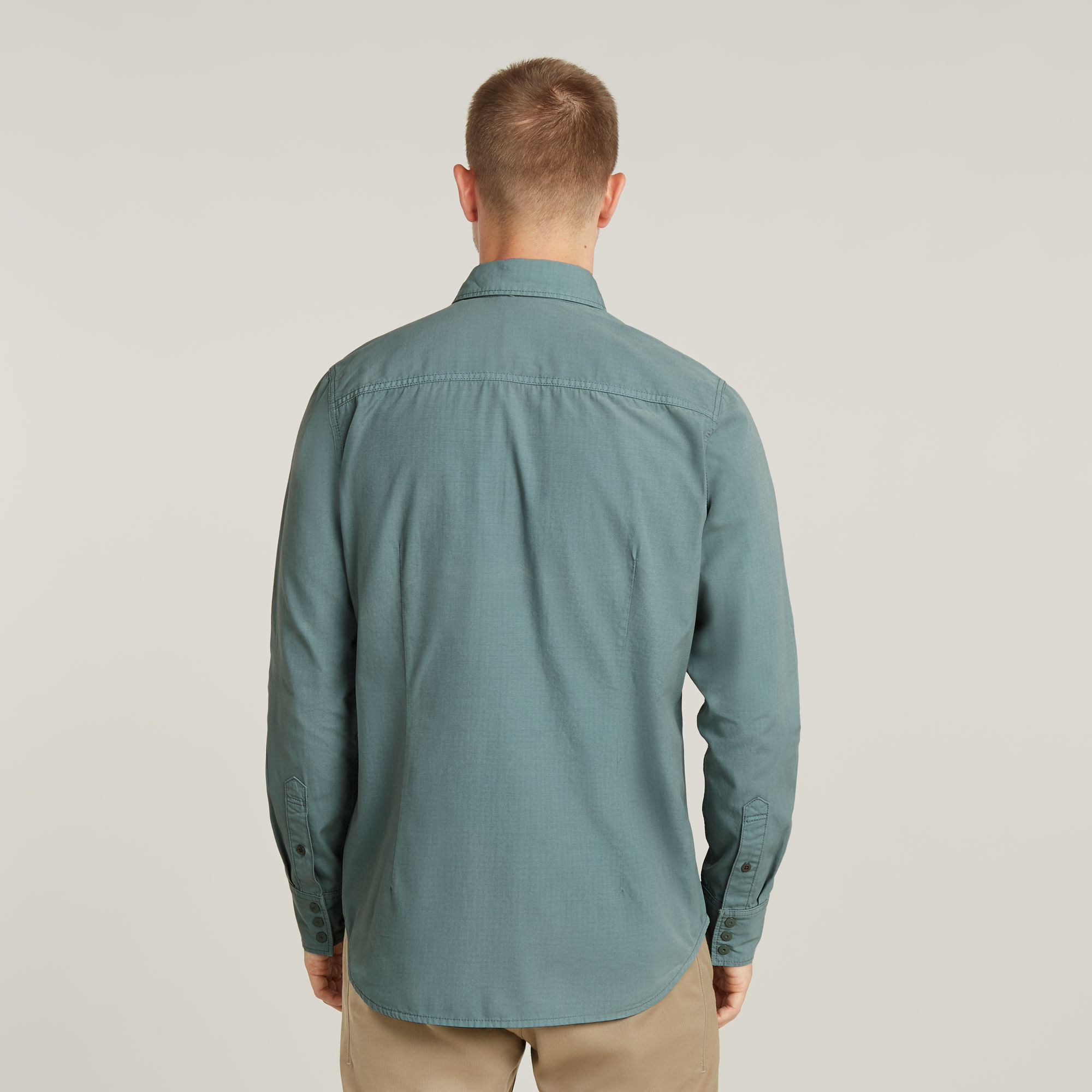 G-Star RAW Dakota Slim Shirt Grijs Heren