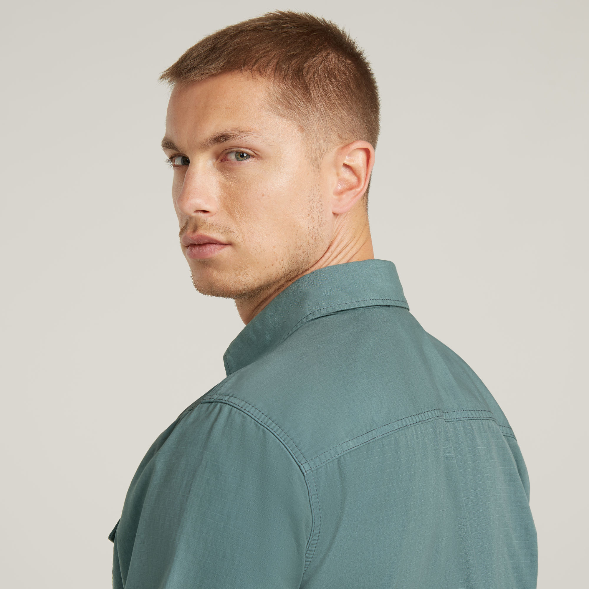 G-Star RAW Dakota Slim Shirt Grijs Heren