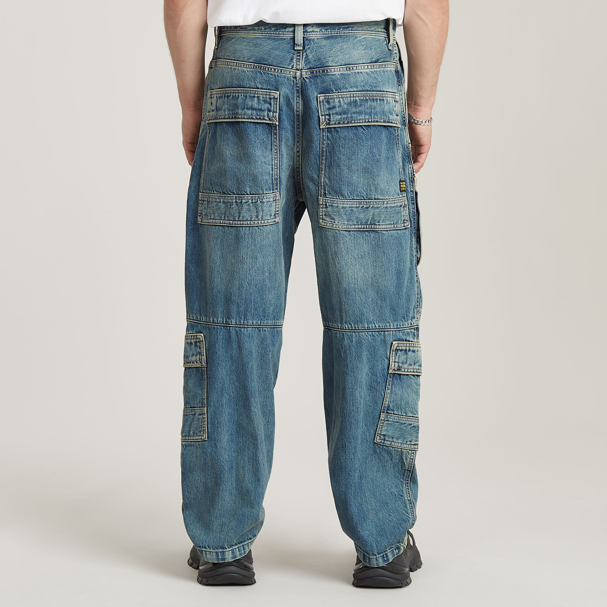 G-Star RAW Multi Pocket Cargo Pants Relaxed Midden blauw Heren