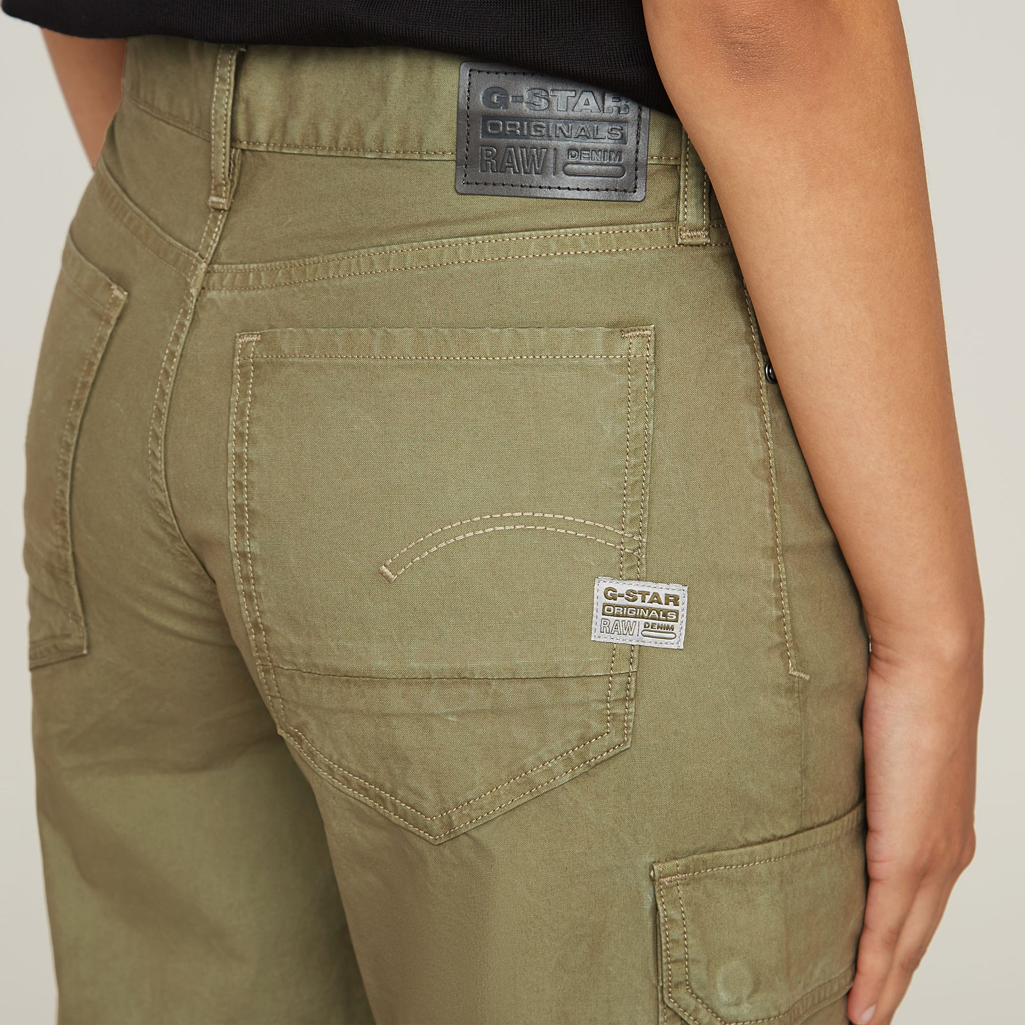 G-Star RAW Judee Cargo Broek Groen Dames